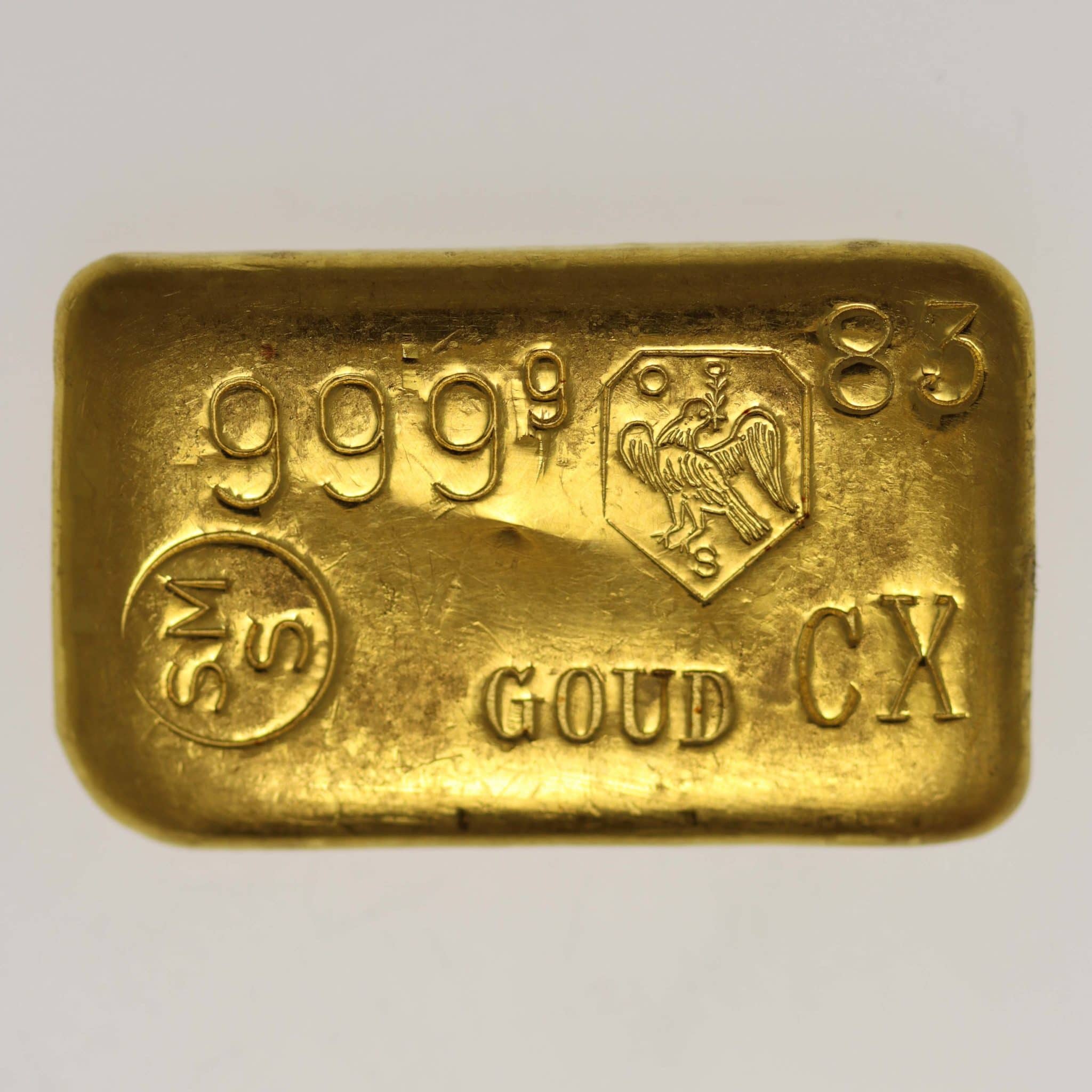 Goldbarren 100 Gramm Schöne Edelmetaal B.V.