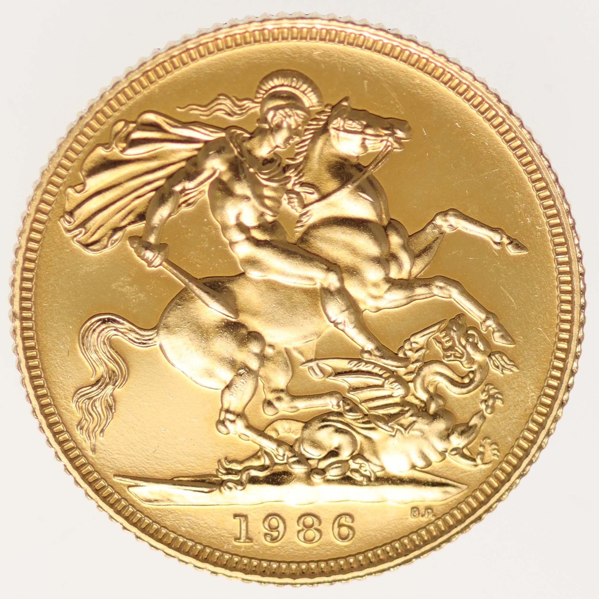 Großbritannien Elisabeth II. Sovereign 1986