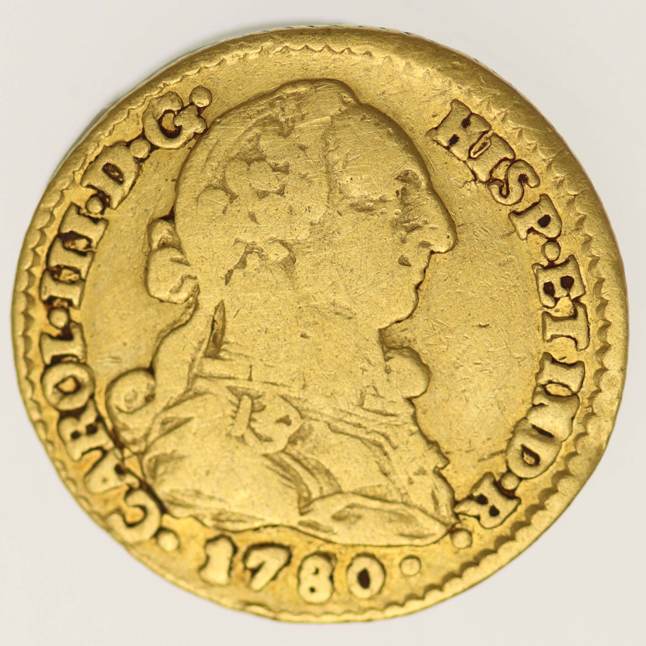 Spanien Carlos III. 1 Escudo 1780