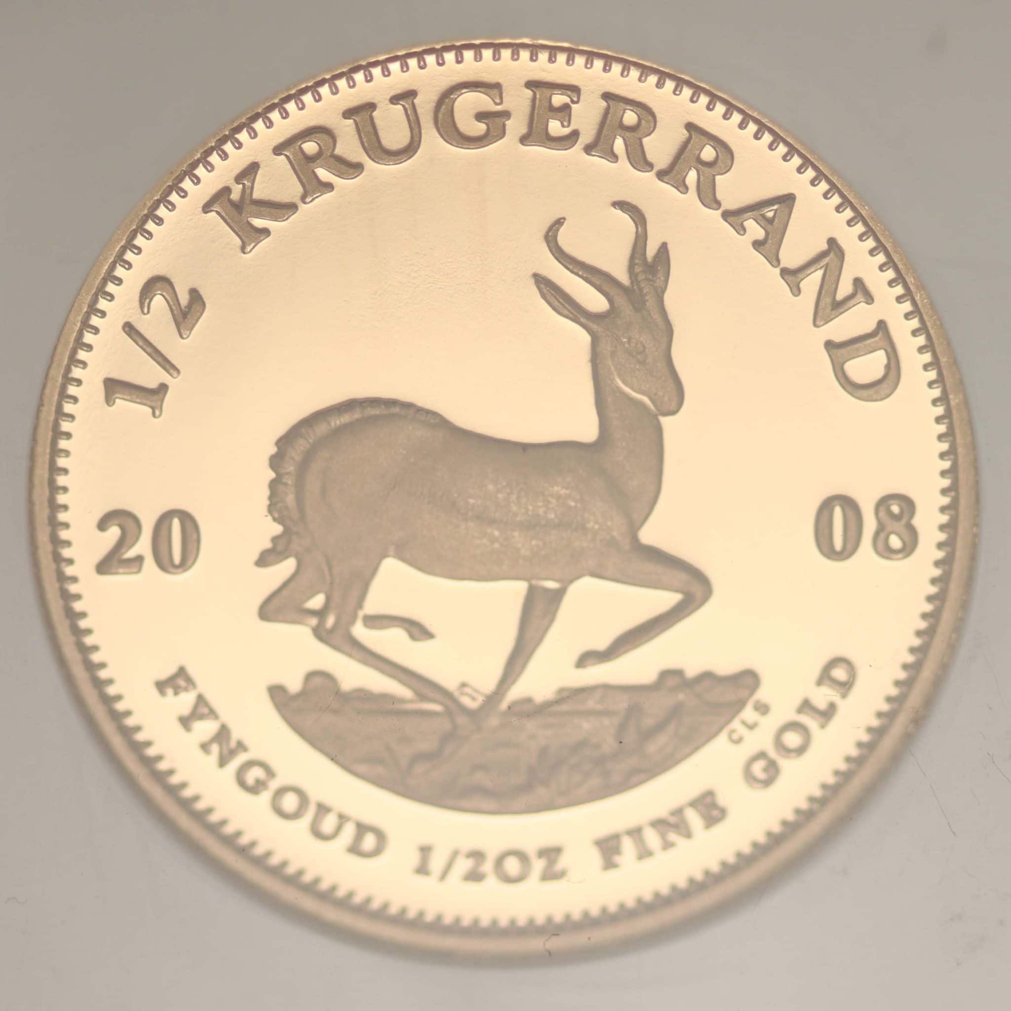 Südafrika Krügerrand 1/2 Unze 2008