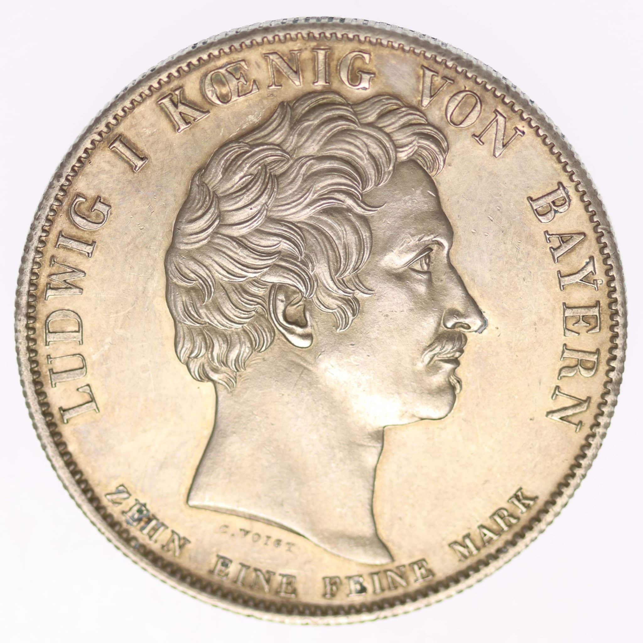Bayern Ludwig I. Geschichtstaler 1834
