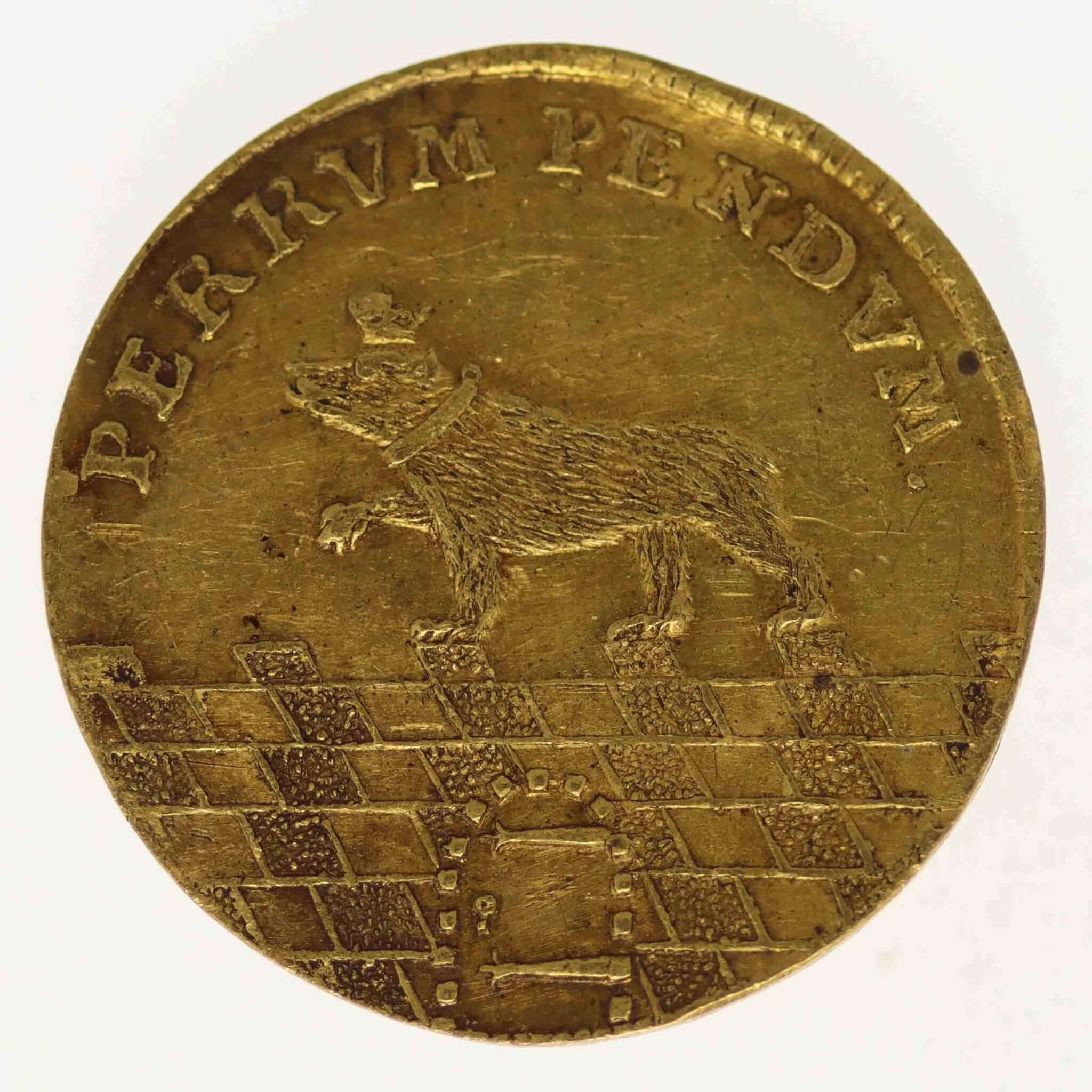 Anhalt Bernburg Victor Friedrich Dukat 1741