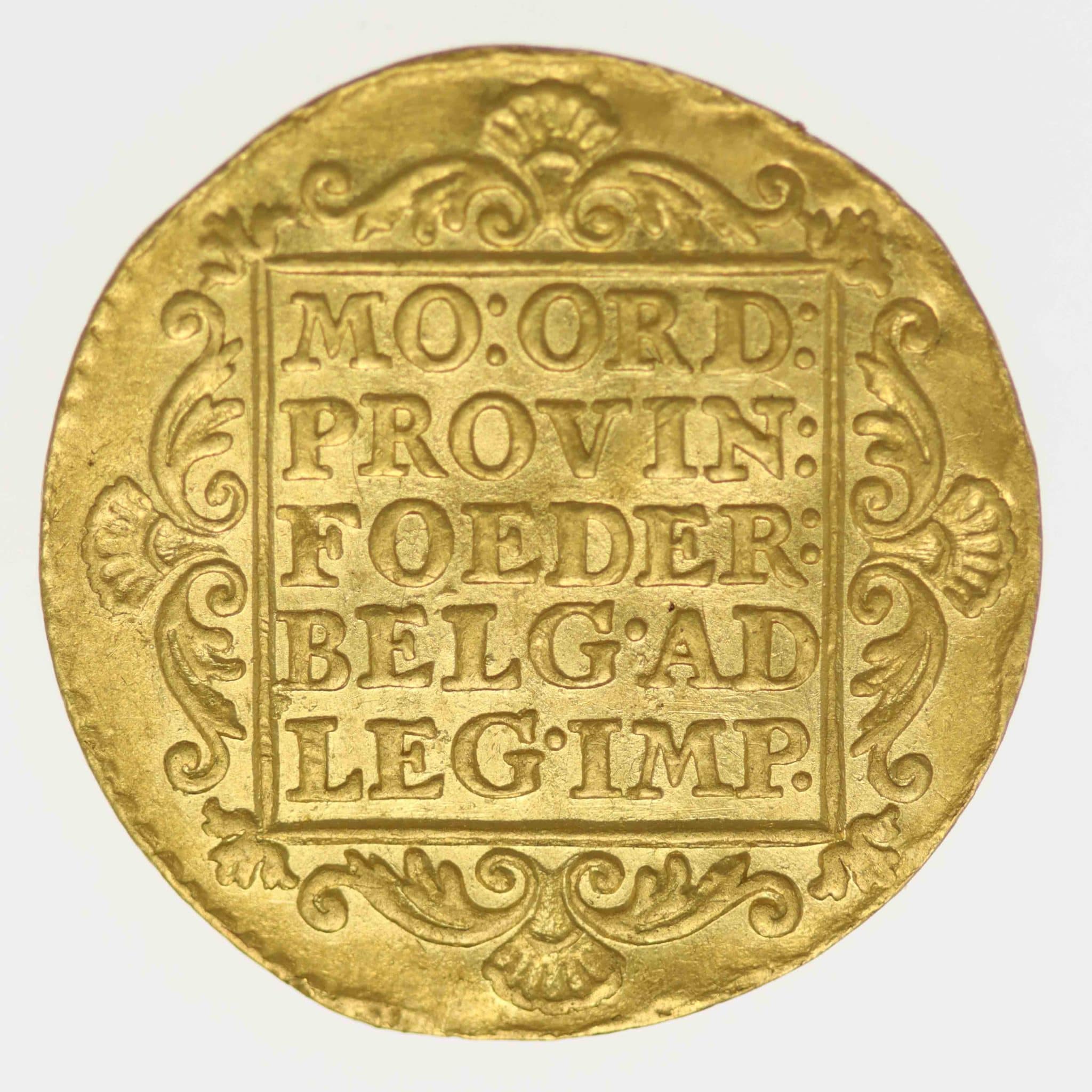 Niederlande Provinz Utrecht  Dukat 1758