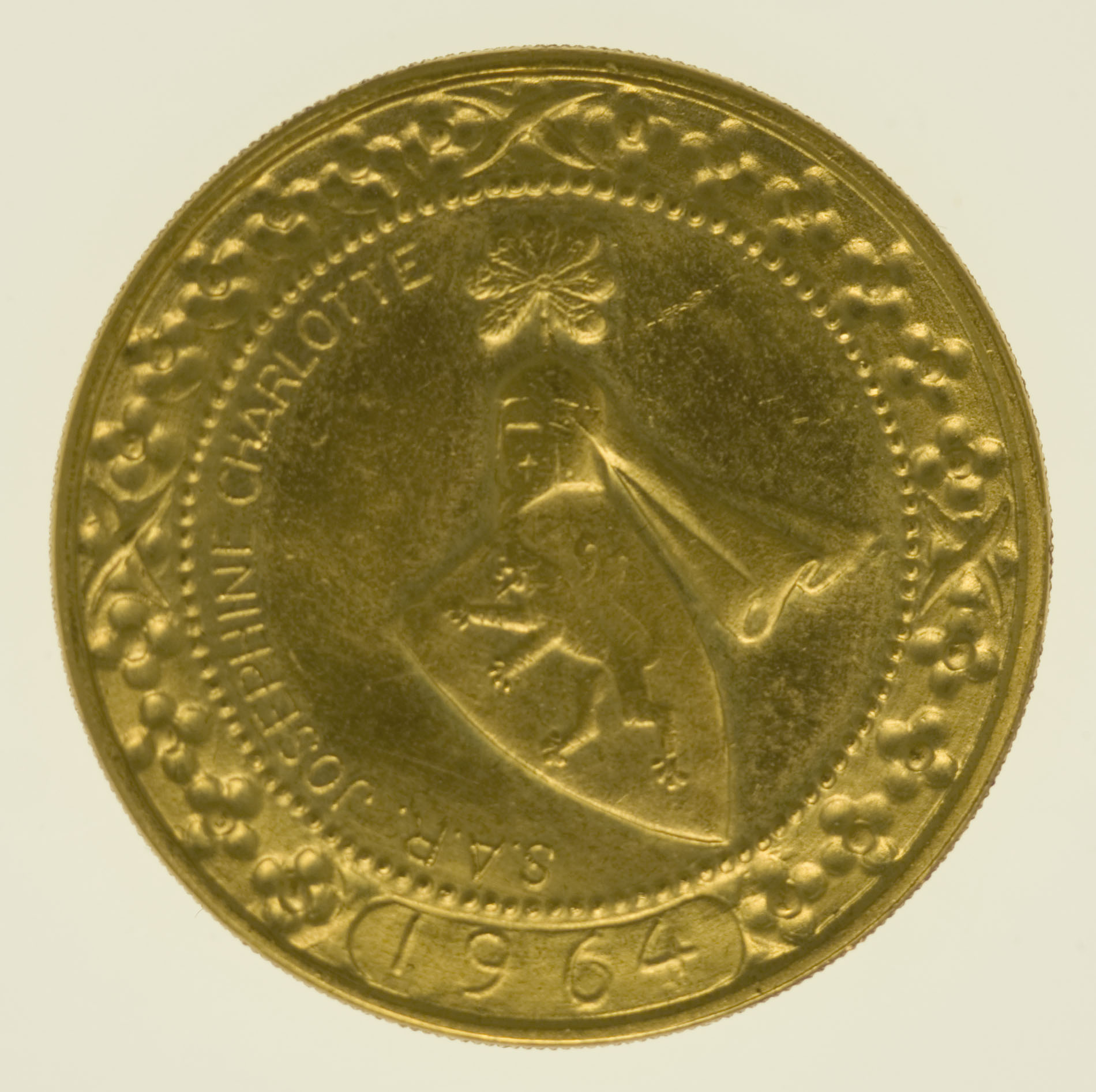 Luxemburg Jean Goldmedaille 1964