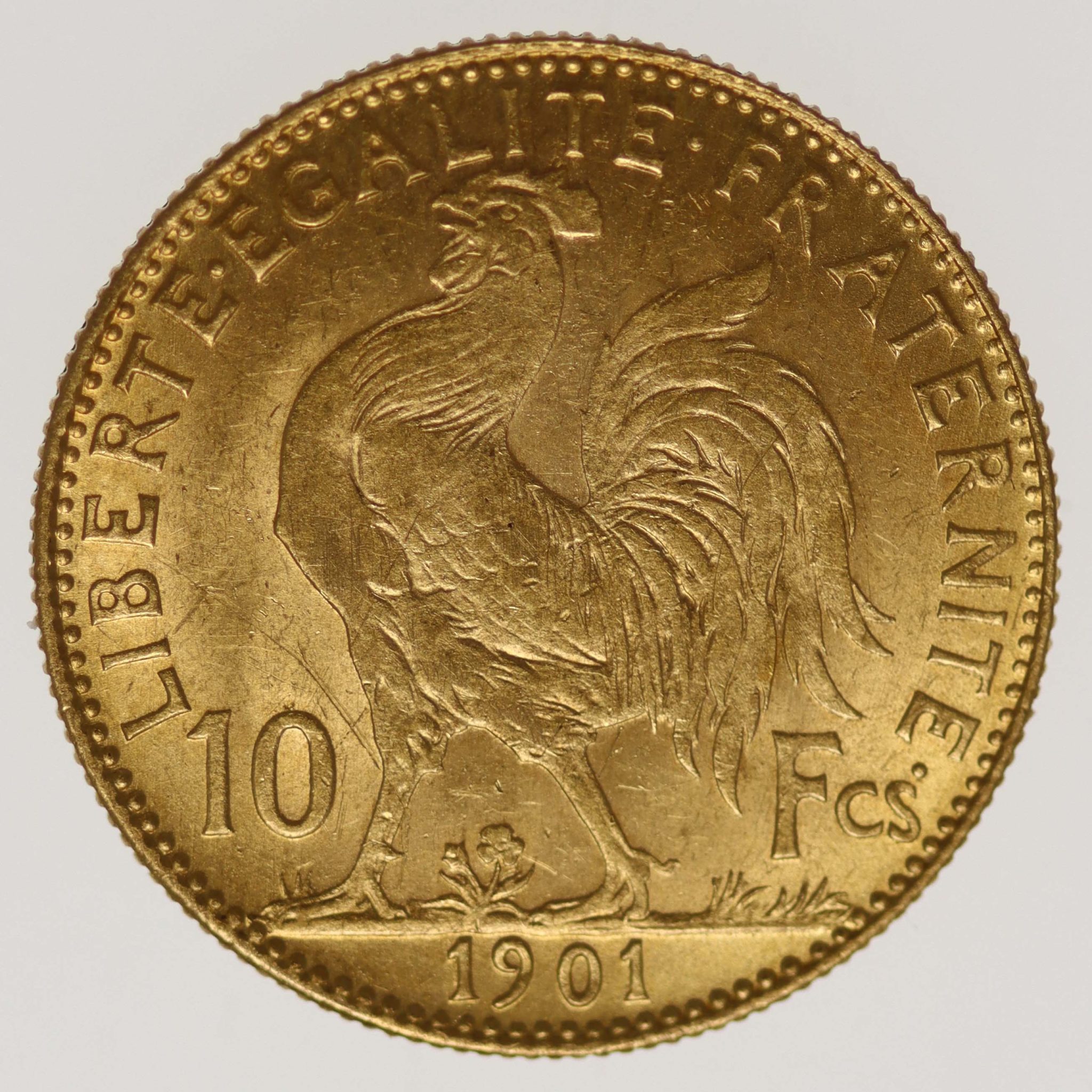 Frankreich 10 Francs 1901 Marianne