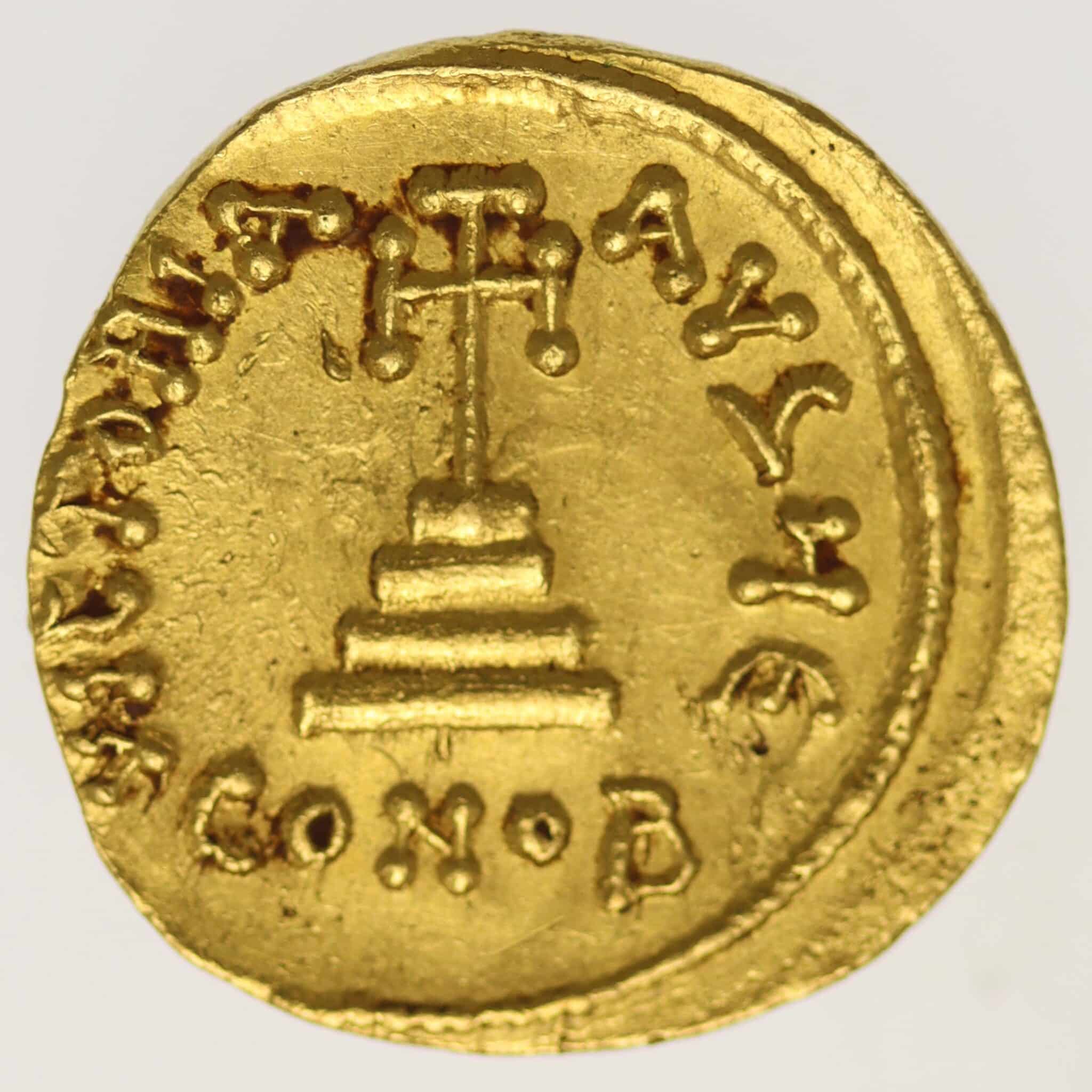 Byzanz Constans II. AV Solidus