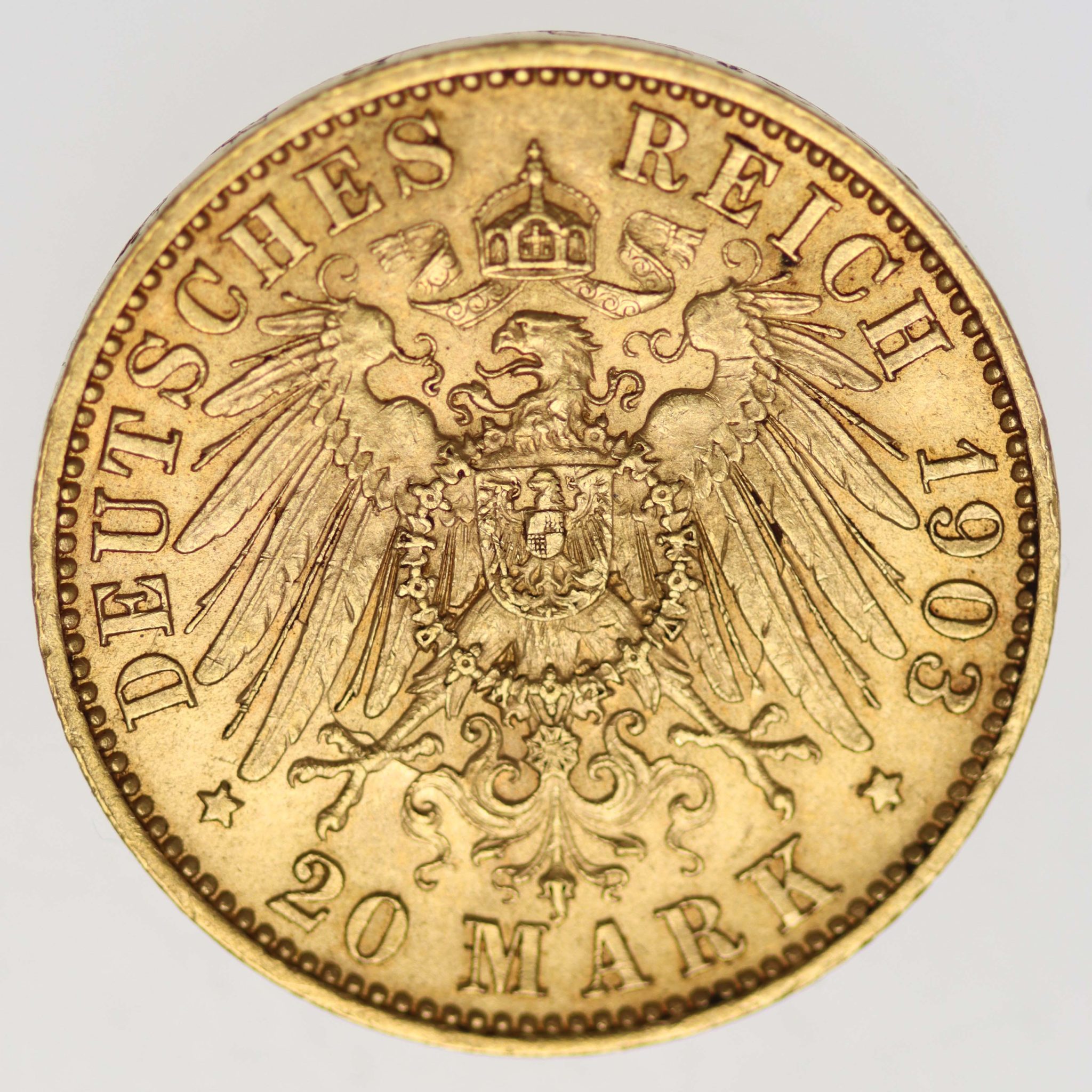 Sachsen Georg 20 Mark 1903
