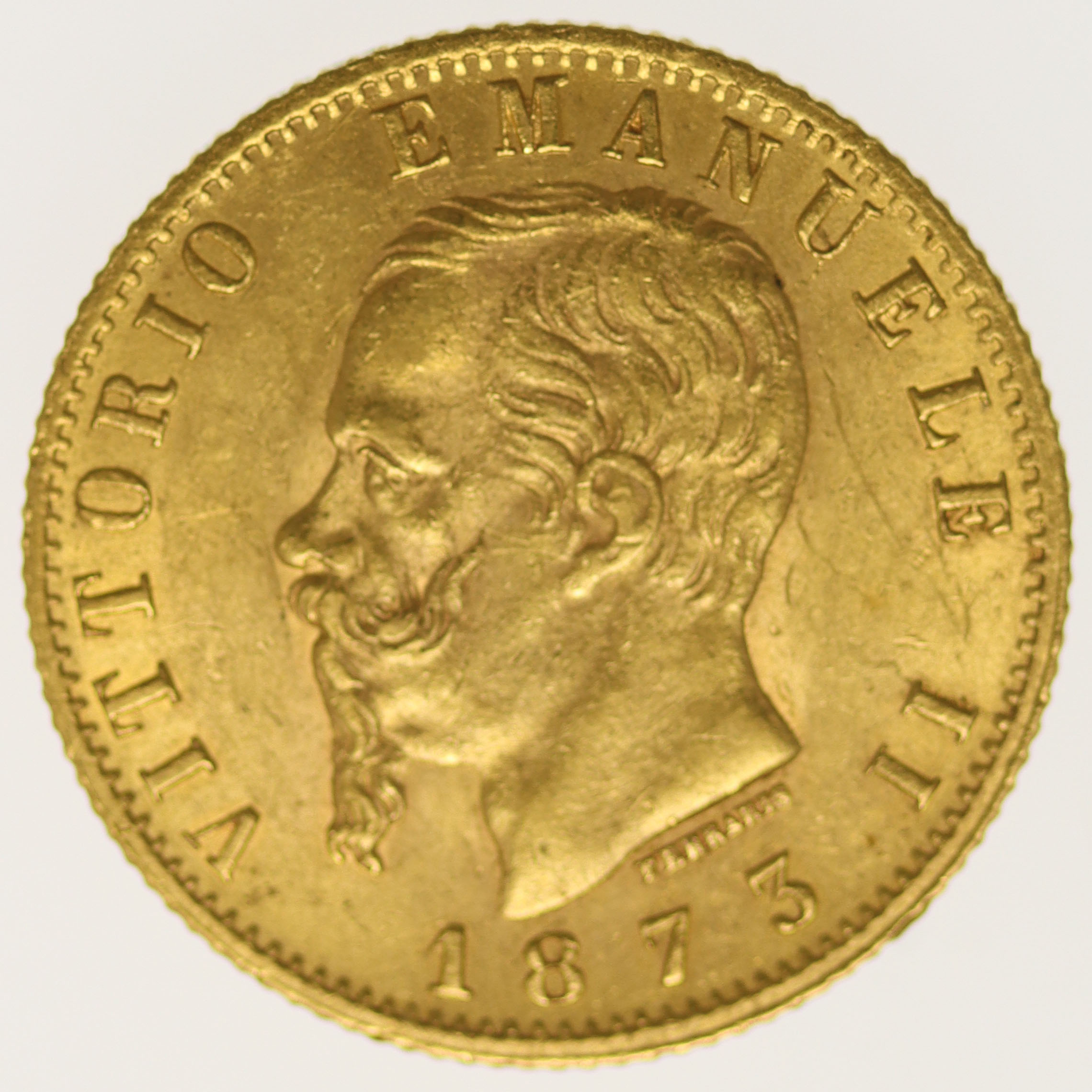 Italien Vittorio Emanuele II. 20 Lire 1873