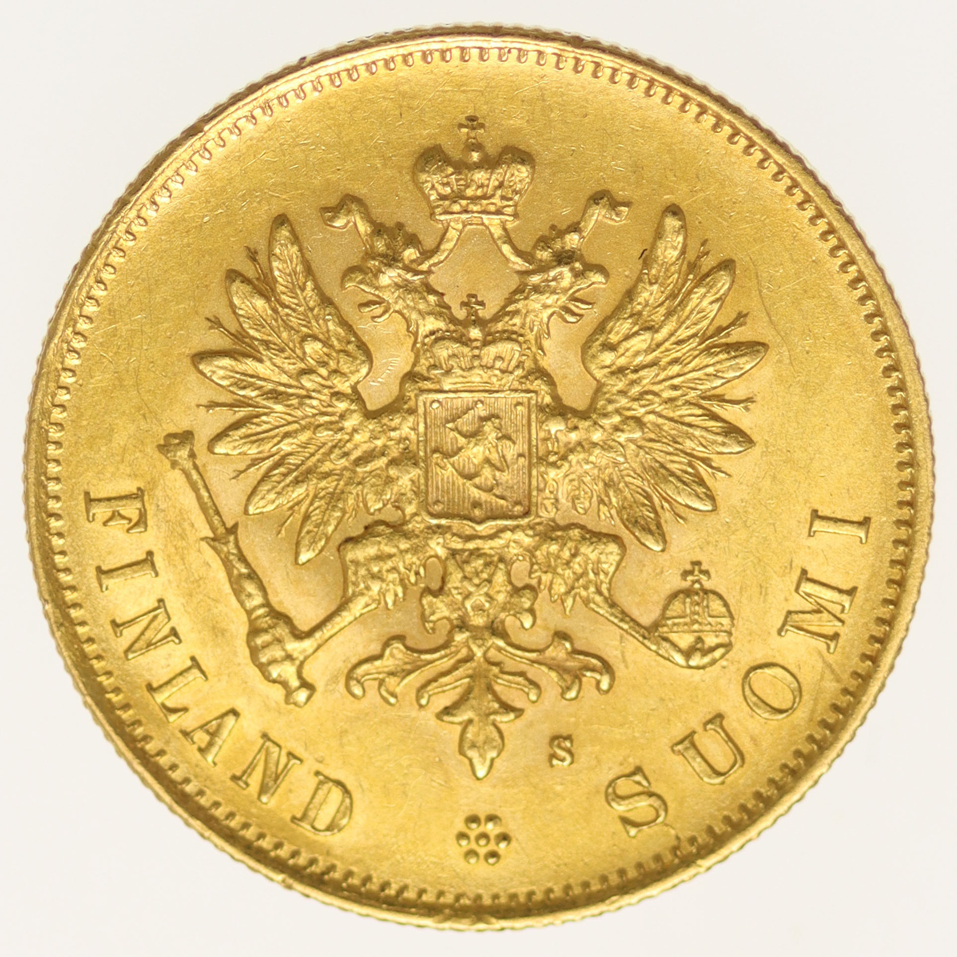 Finnland Alexander III. 10 Markkaa 1882