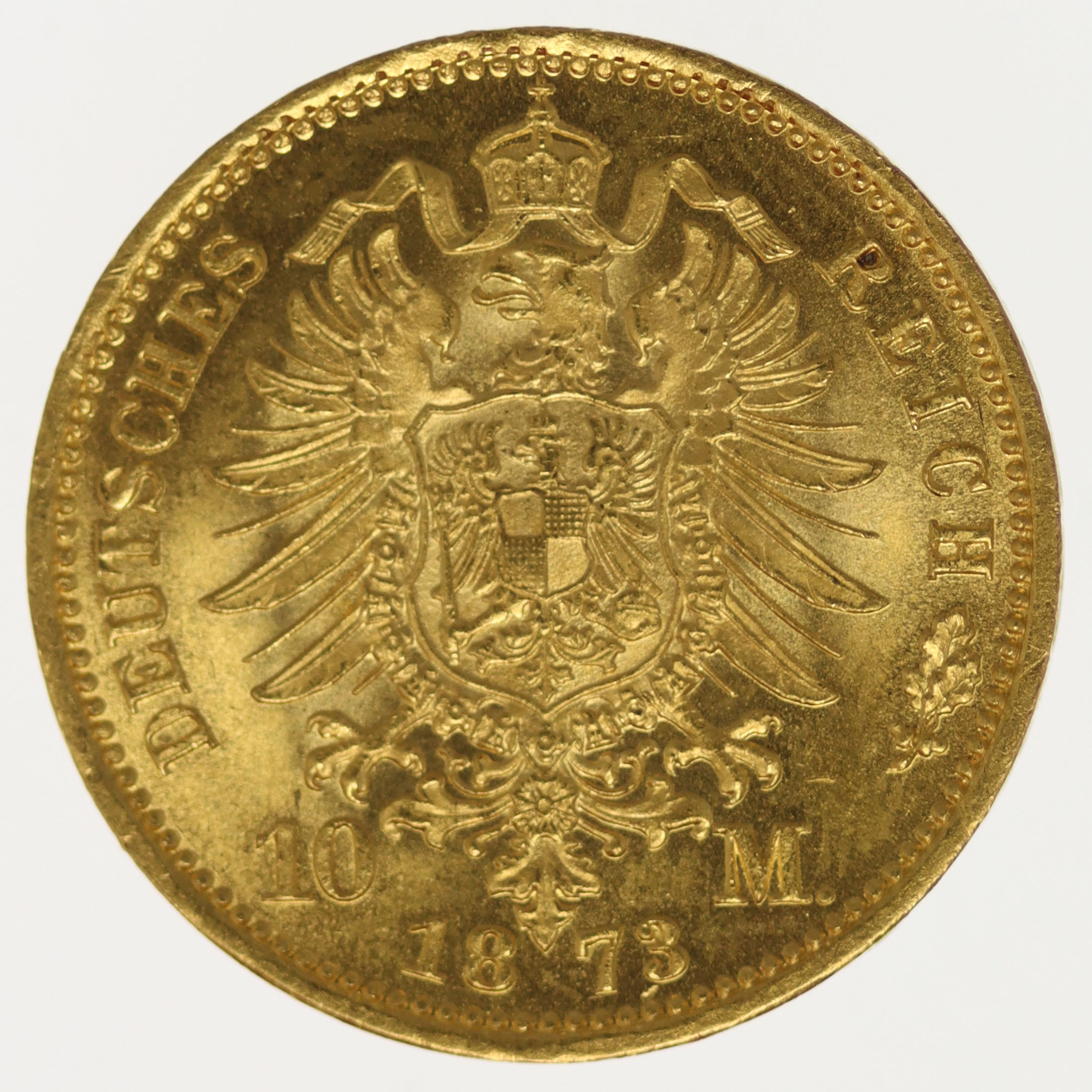 Preussen Wilhelm I. 10 Mark 1873 A