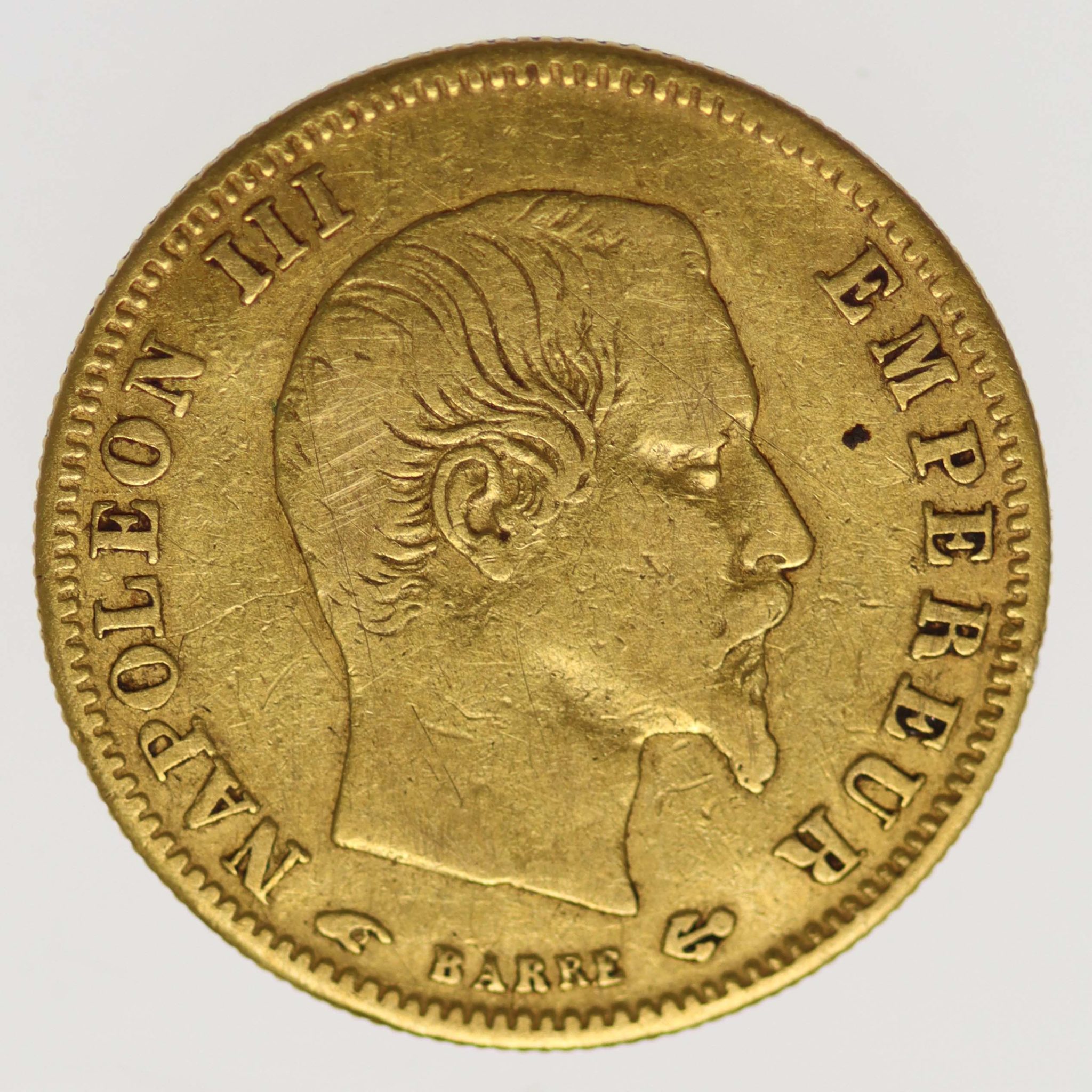 Frankreich Napoleon III. 5 Francs 1857 A