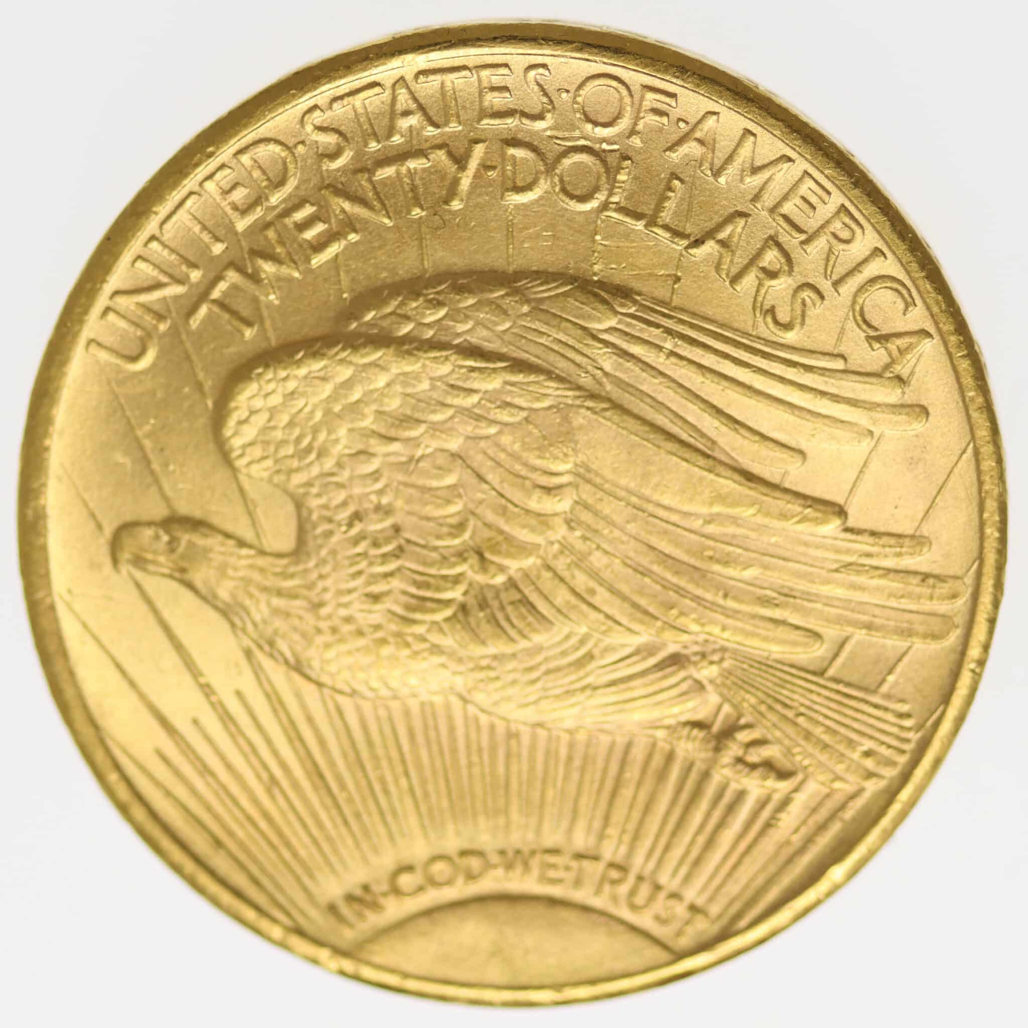 USA 20 Dollars 1924 Statue