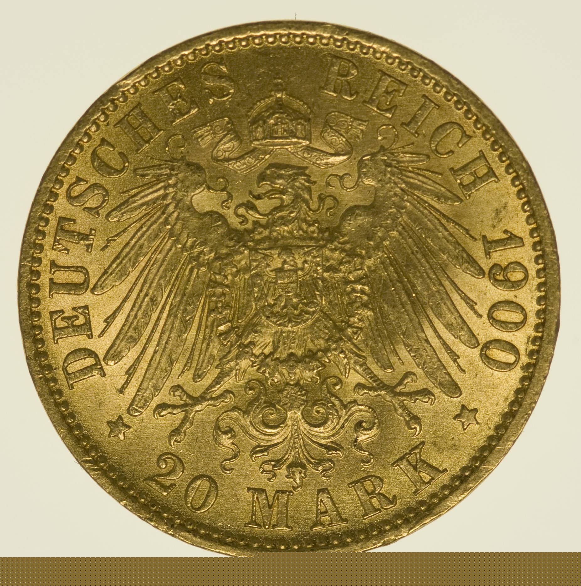 Preussen Wilhelm II. 20 Mark 1900 A