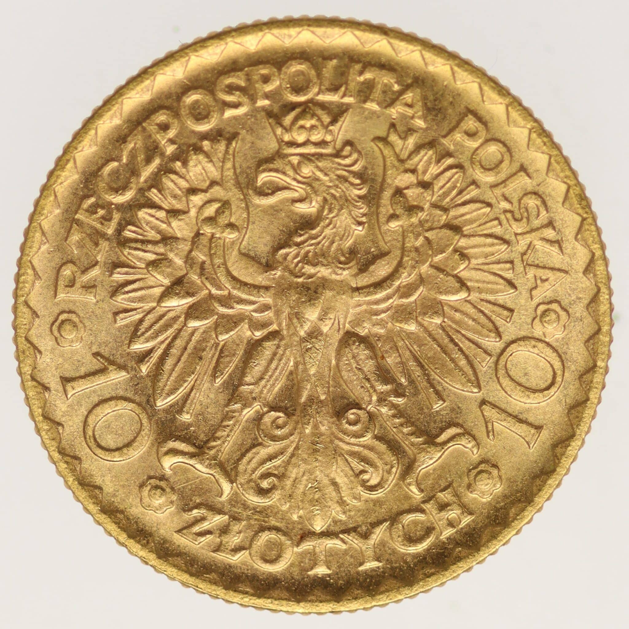 Polen 10 Zloty 1925