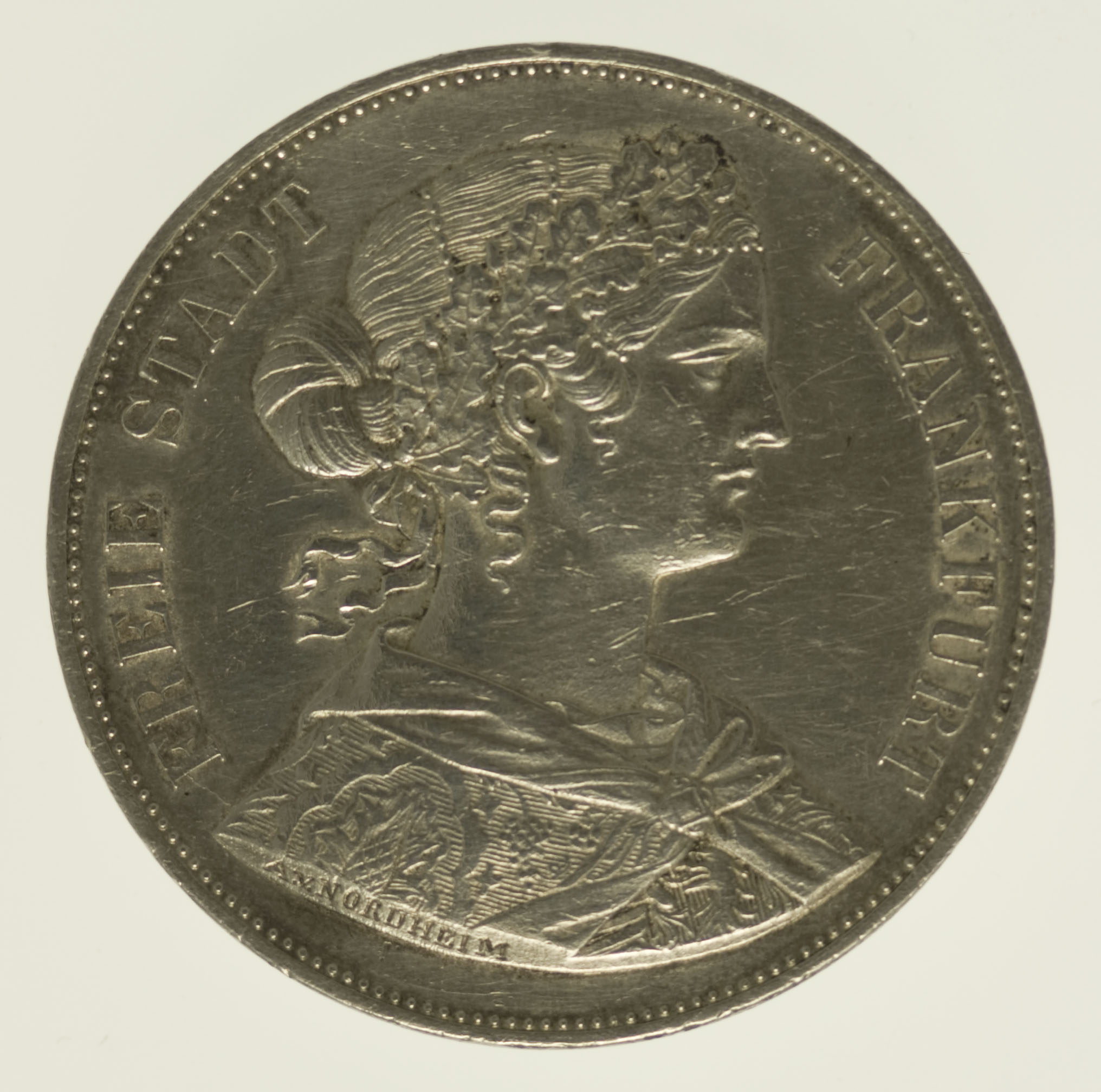 Frankfurt Stadt Doppelter Vereinstaler 1861