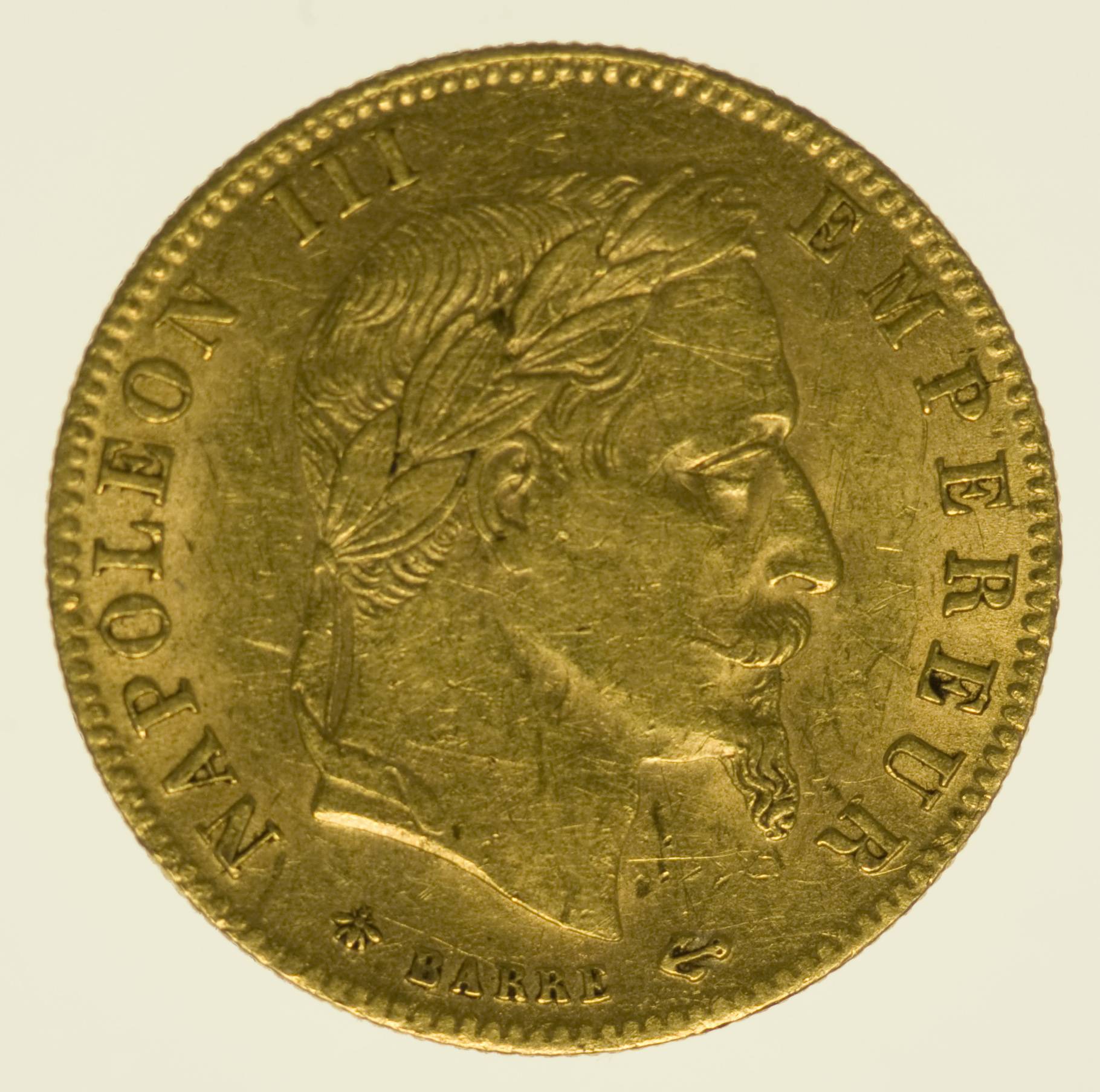 Frankreich Napoleon III. 5 Francs 1862 A