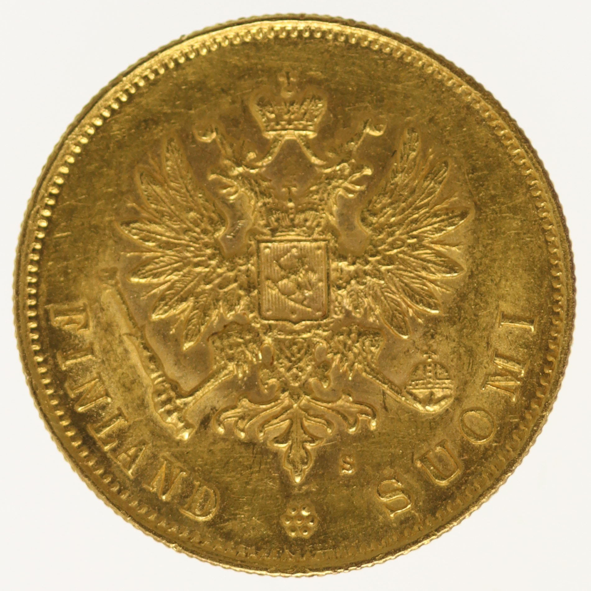 Finnland Alexander III. 10 Markkaa 1882