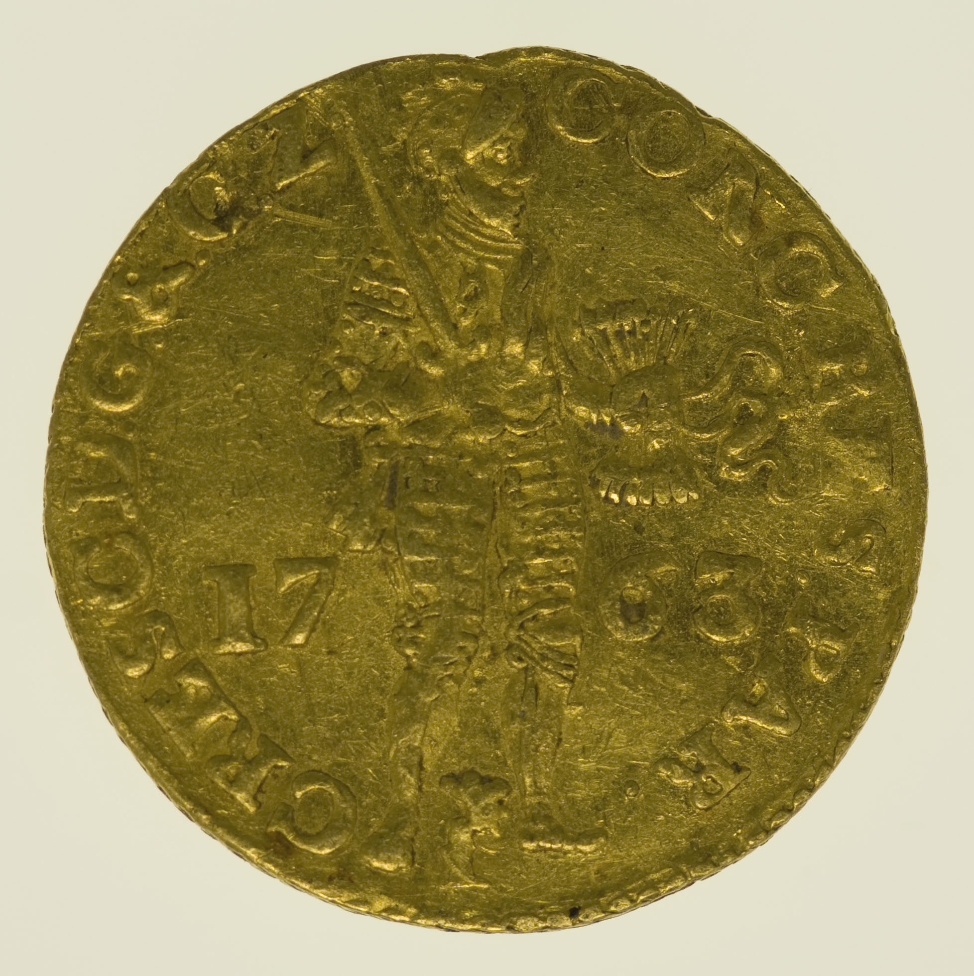 Niederlande Geldern Dukat 1763