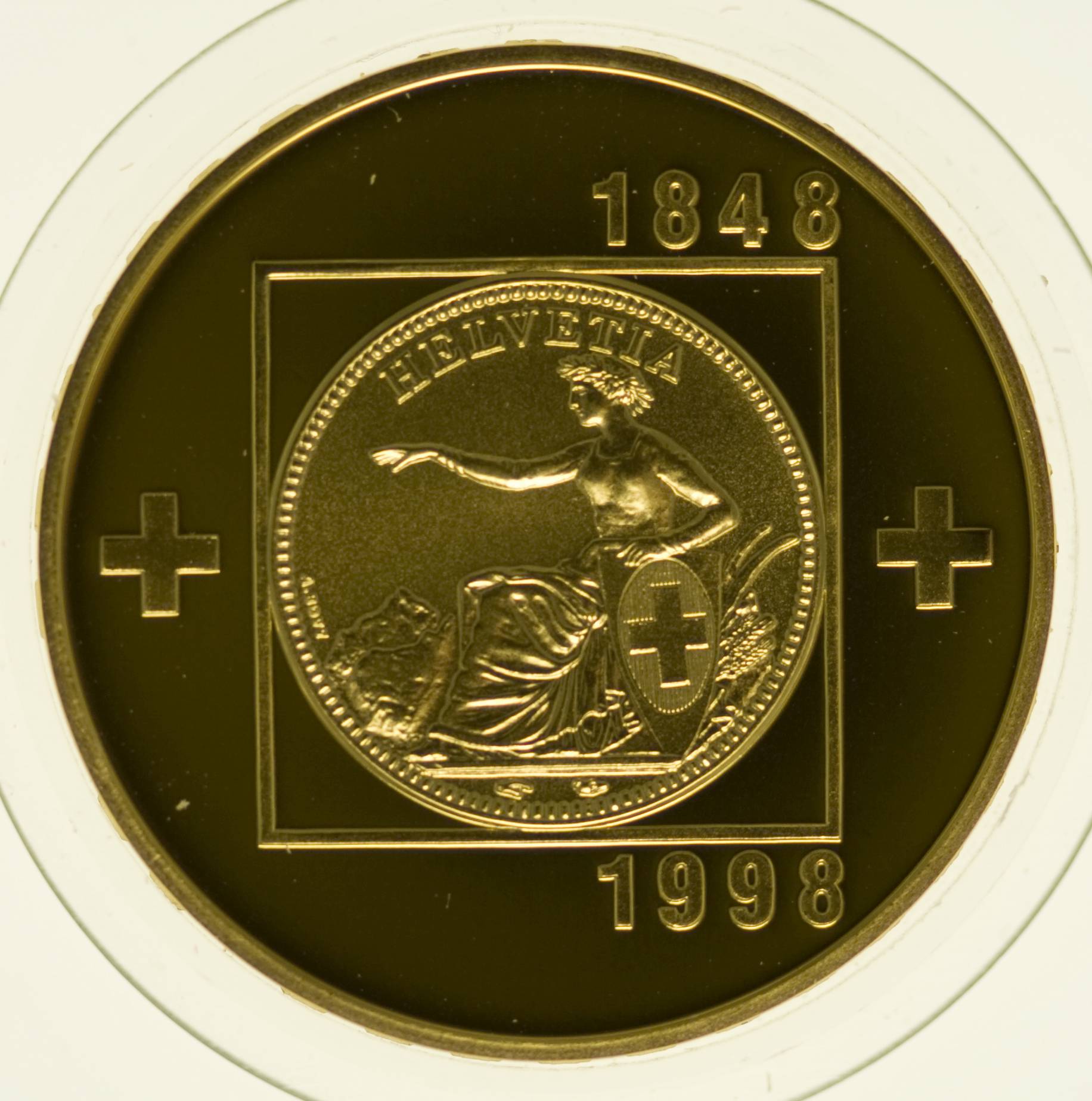Schweiz Set 2x 100 Franken 1998