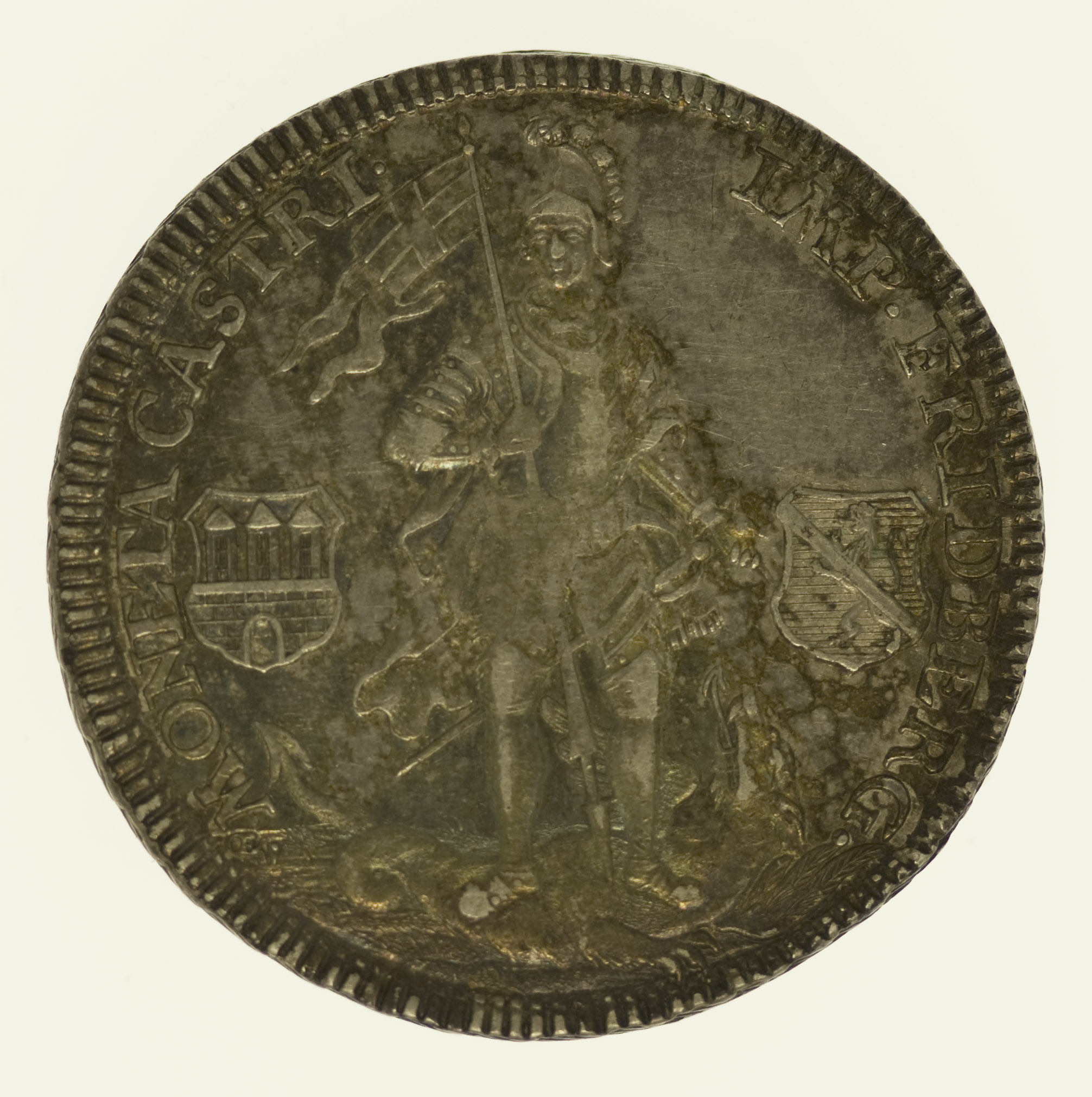 Friedberg Reichsburg Franz Heinrich von Dalberg 1/2 Taler 1766