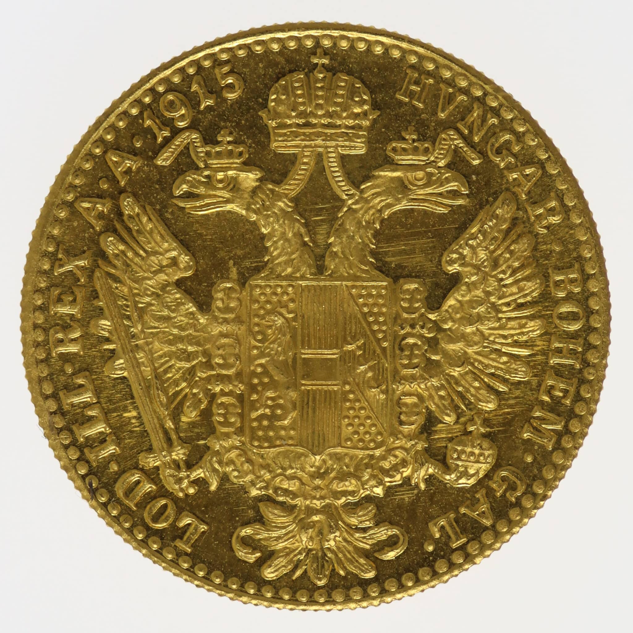 Österreich Kaiserreich Franz Joseph I. Dukat 1915 NP