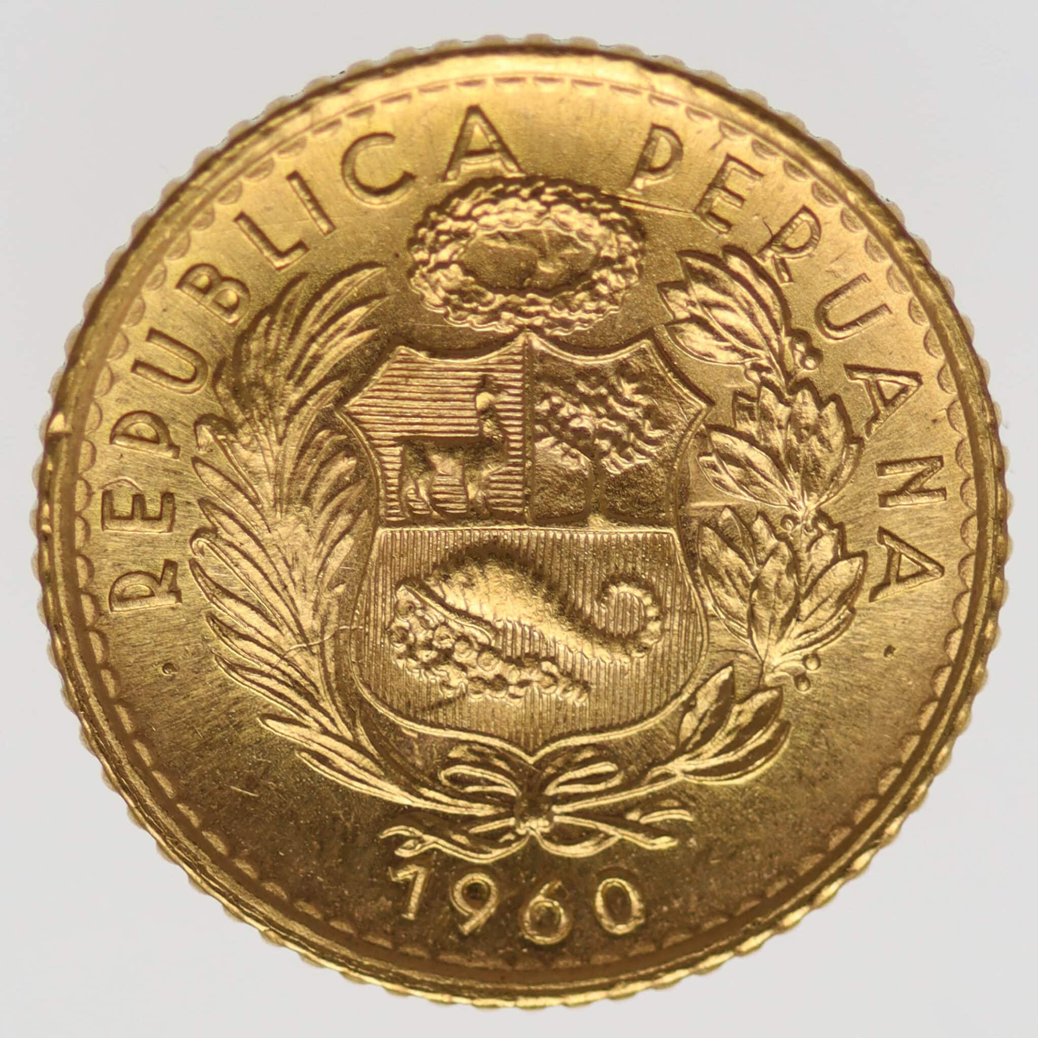 Peru 5 Soles 1960