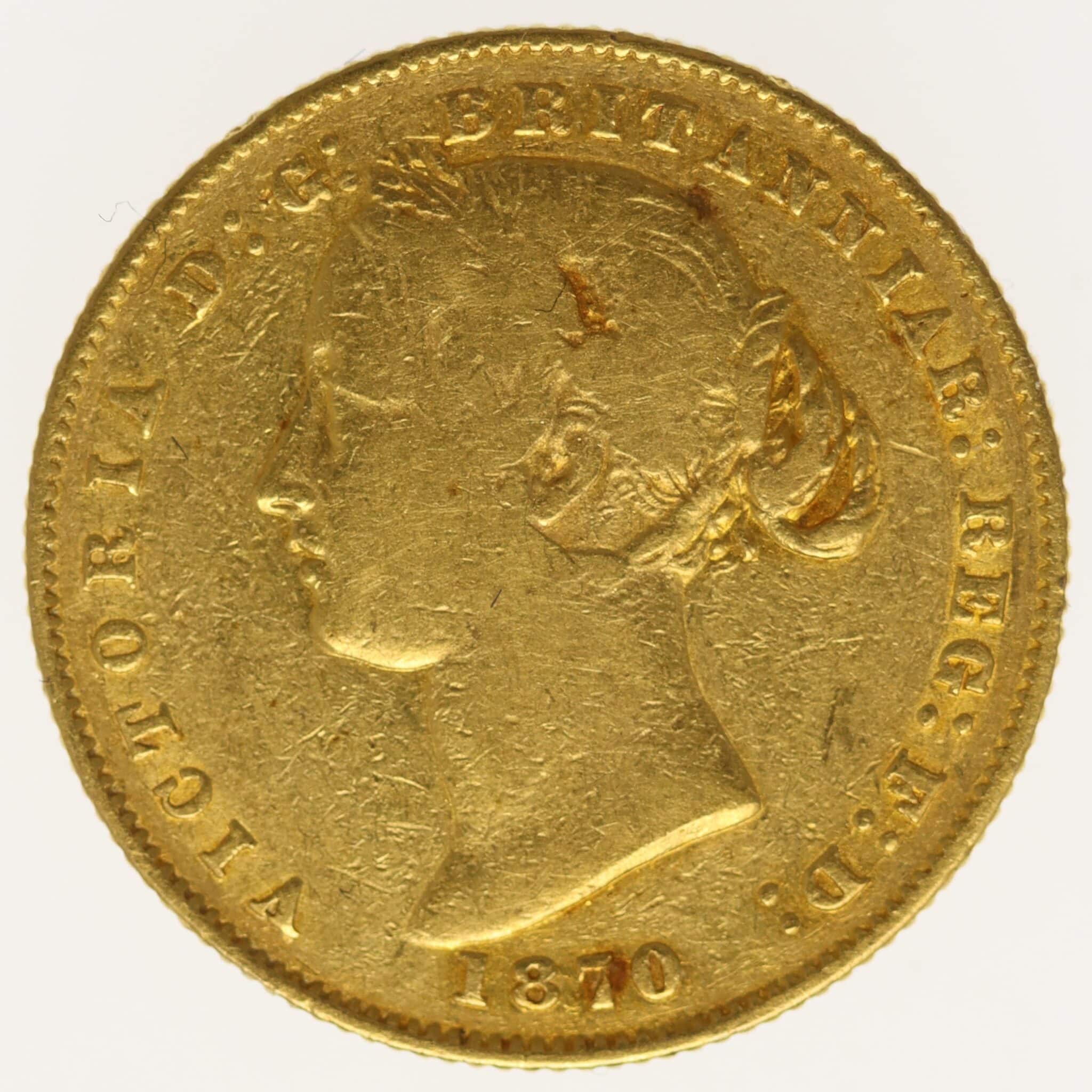 Australien Victoria Sovereign 1870