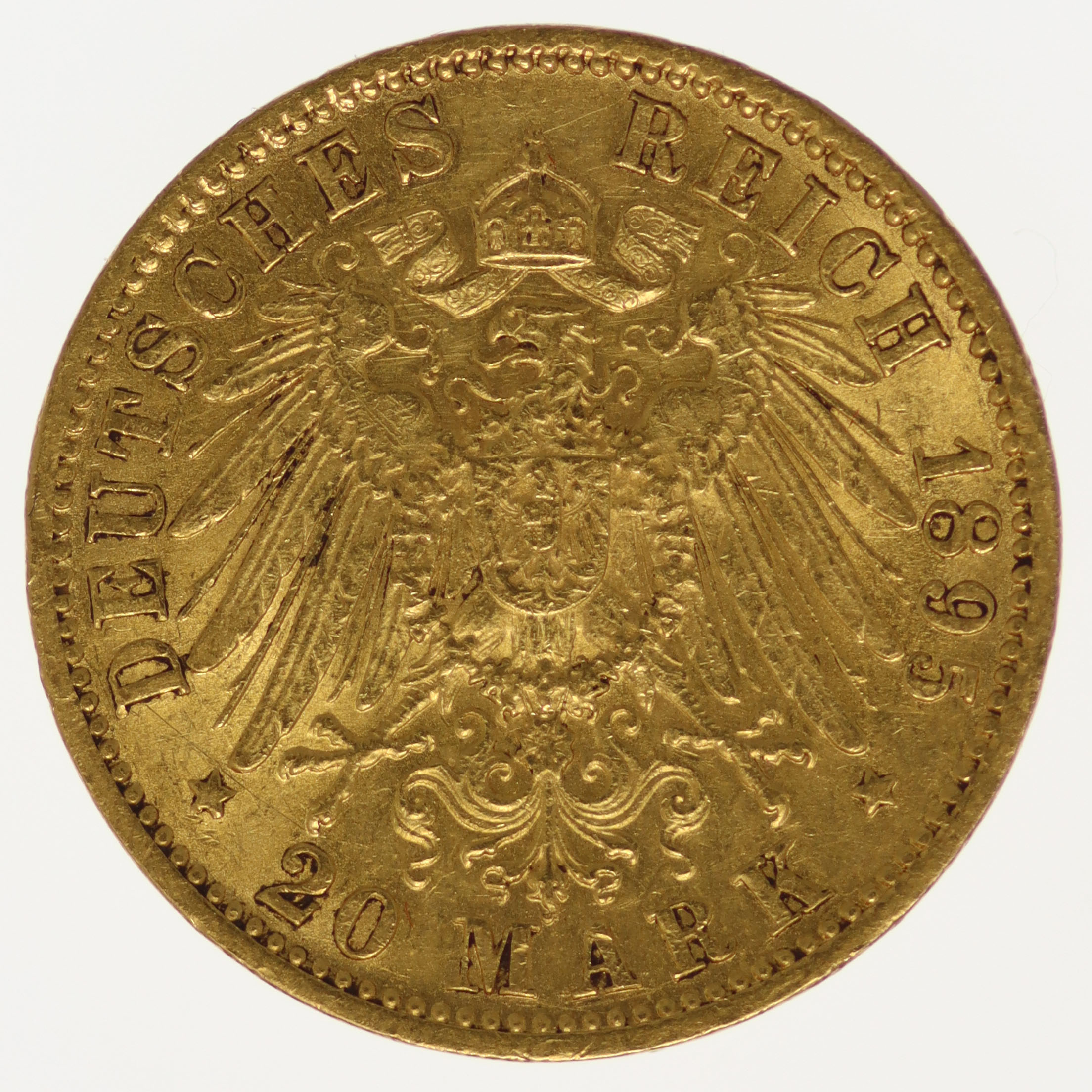 Baden Friedrich I. 20 Mark 1895 G