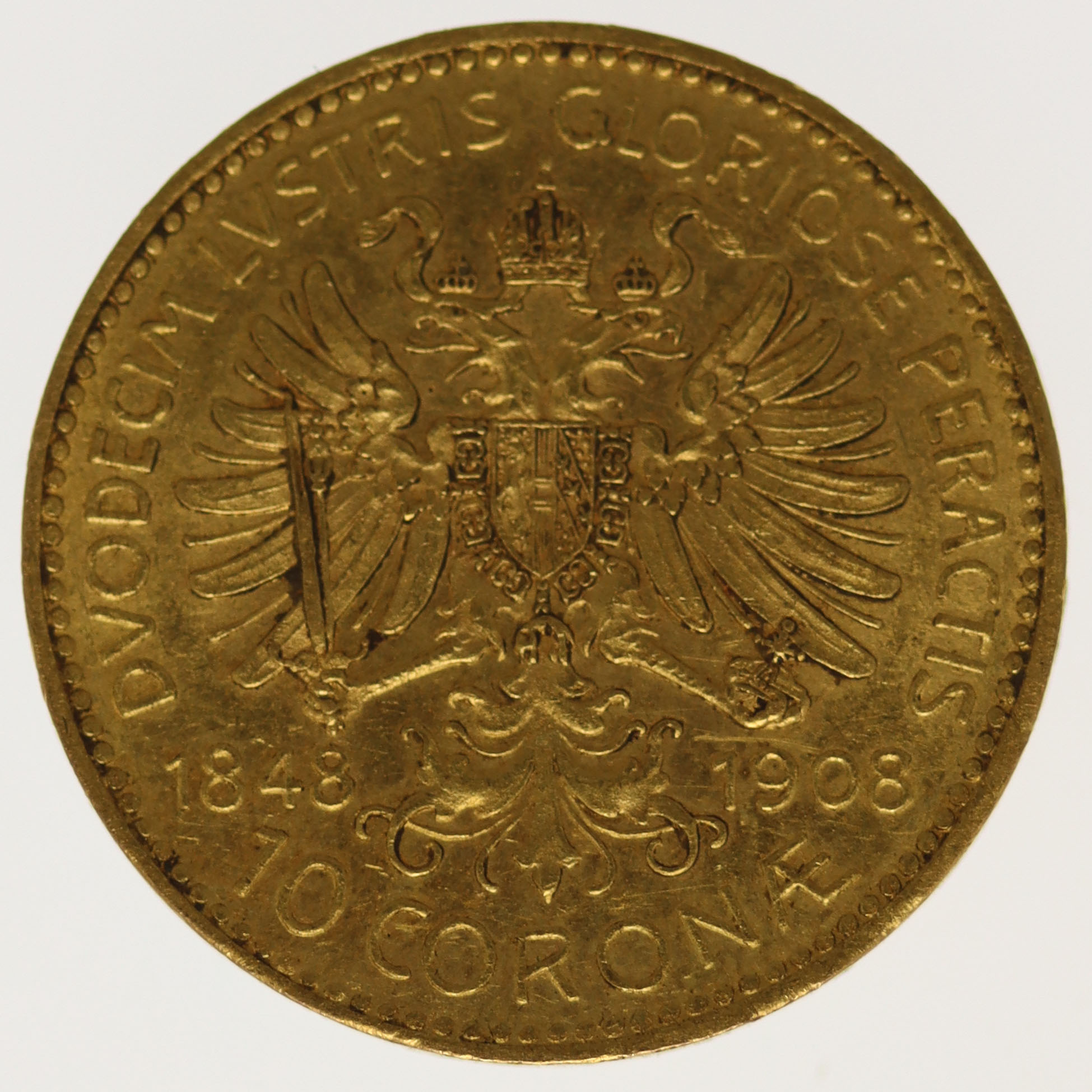 Österreich Kaiserreich Franz Joseph I. 10 Kronen 1908