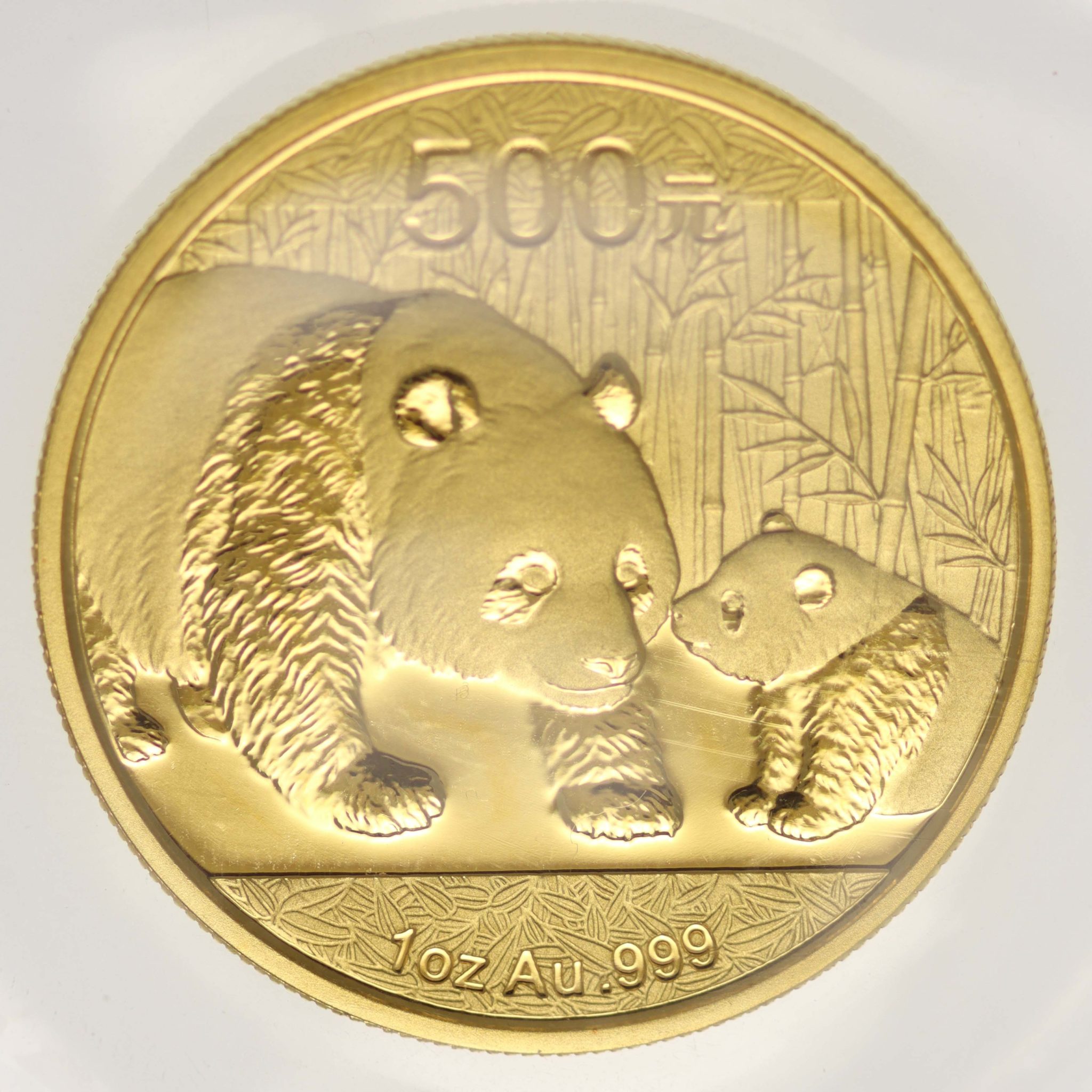 China Panda 500 Yuan 2011 1 Unze