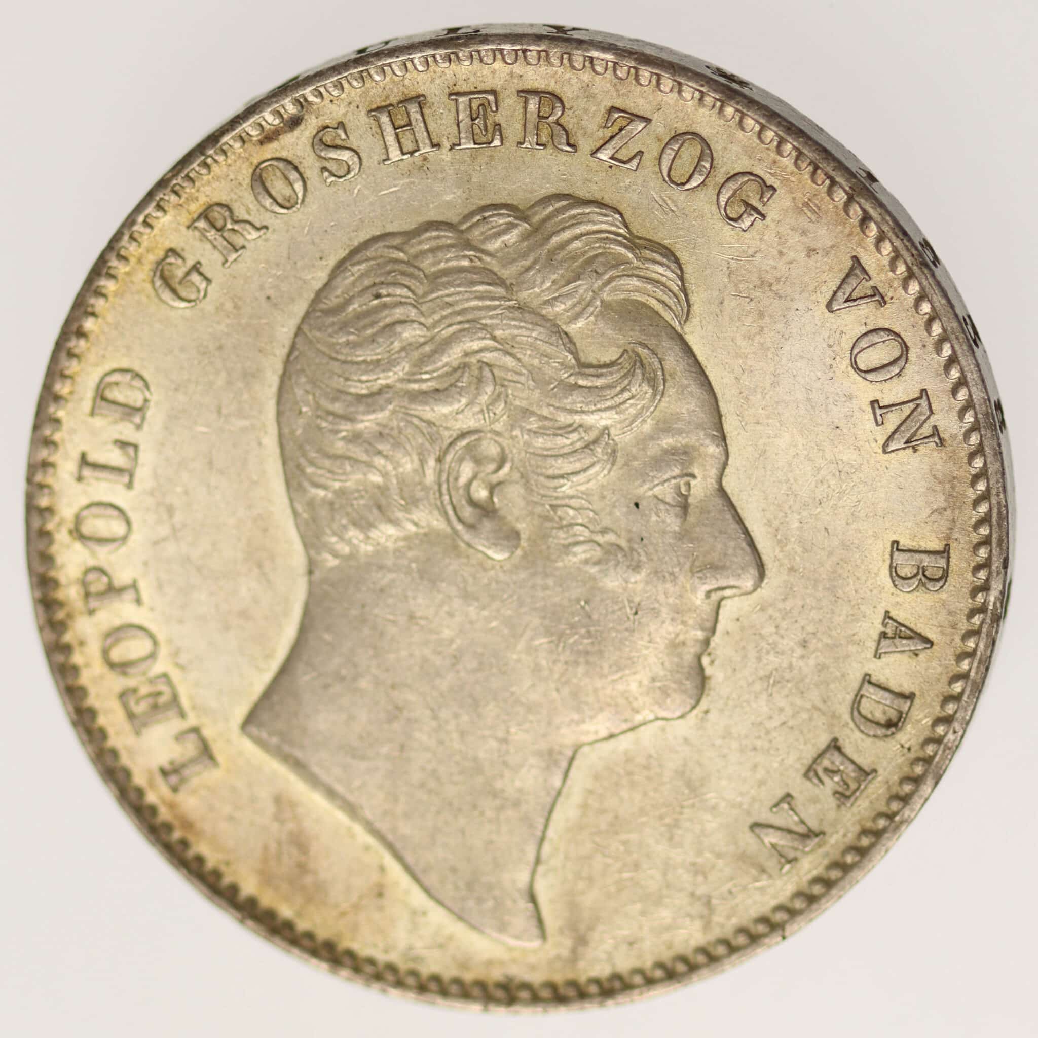 Baden Karl Leopold Friedrich Doppeltaler 1852