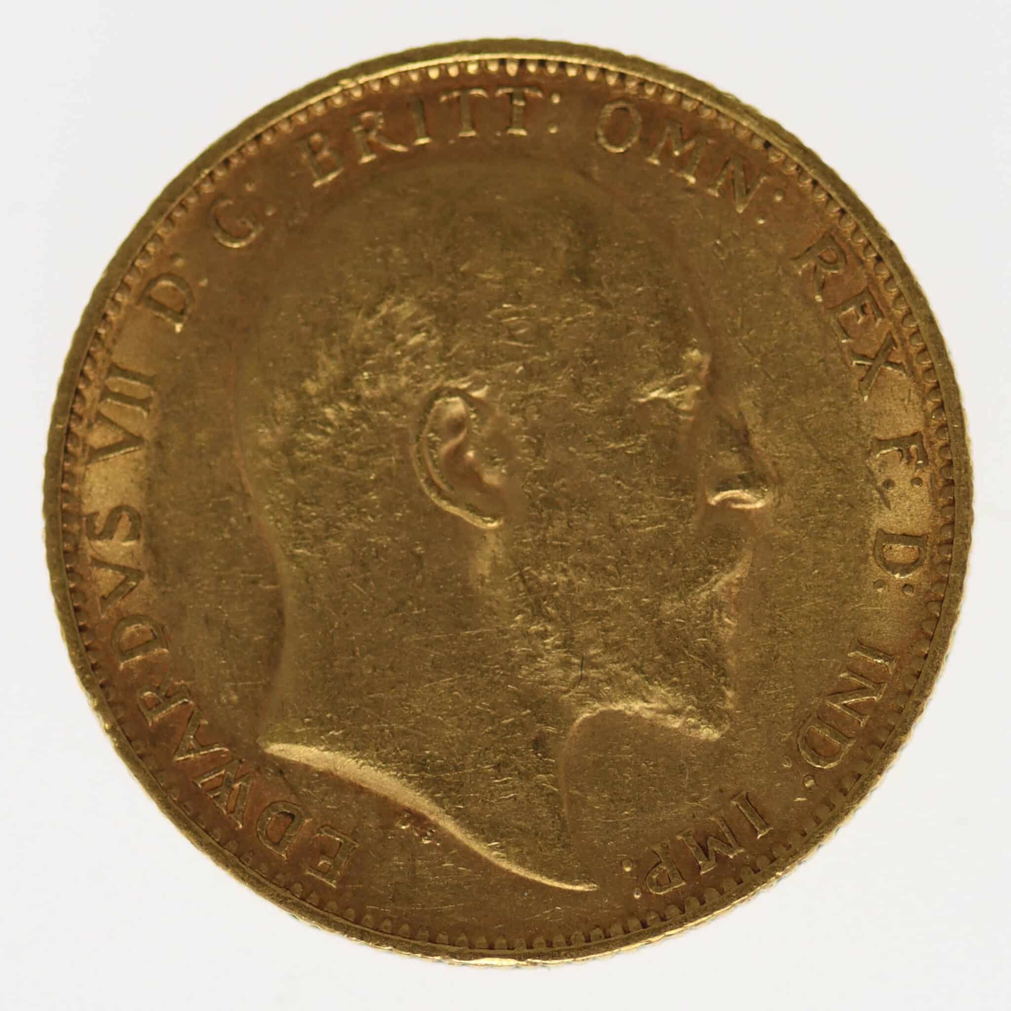 Australien Edward VII. Sovereign 1904