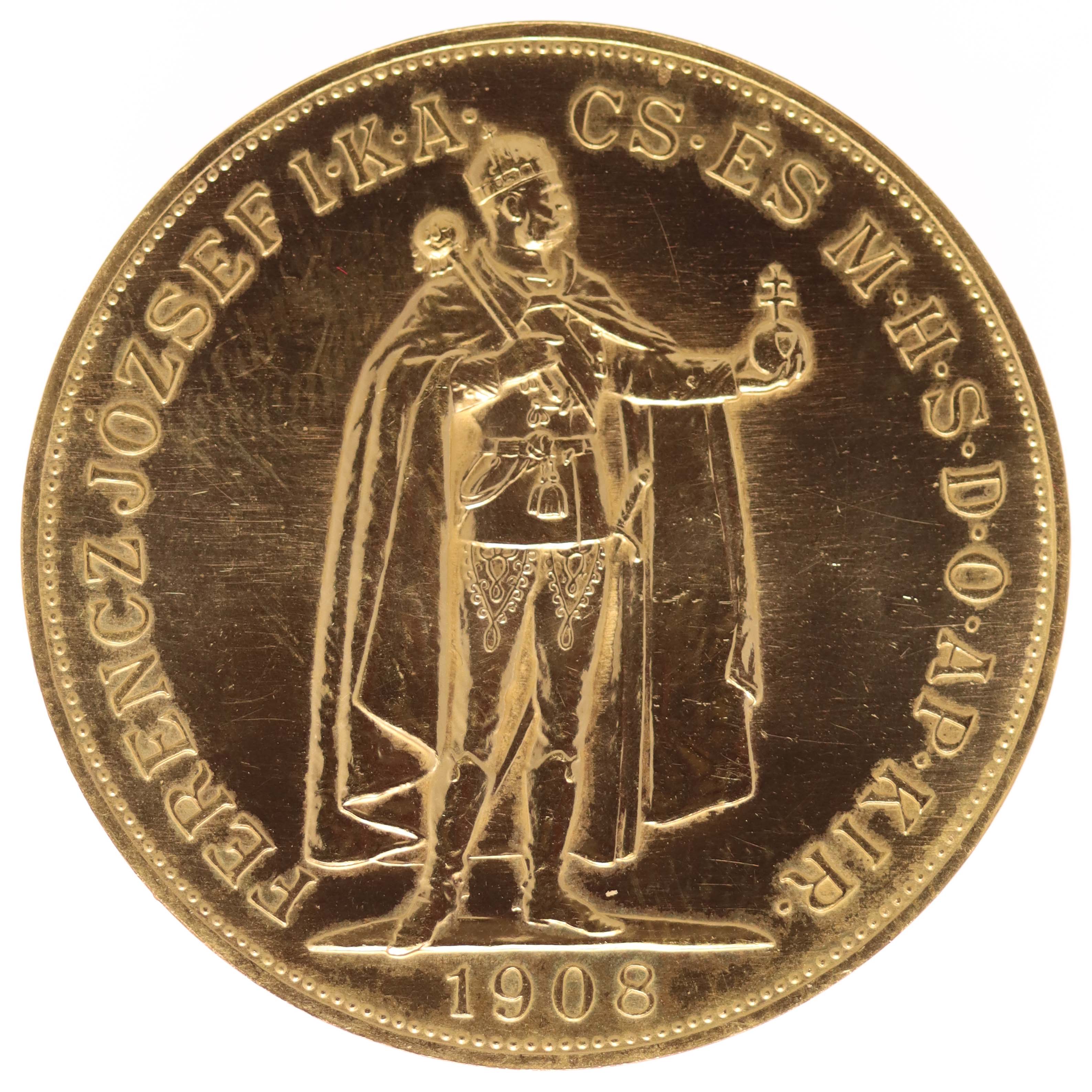 Österreich Kaiserreich Franz Joseph I. 100 Kronen 1908 NP