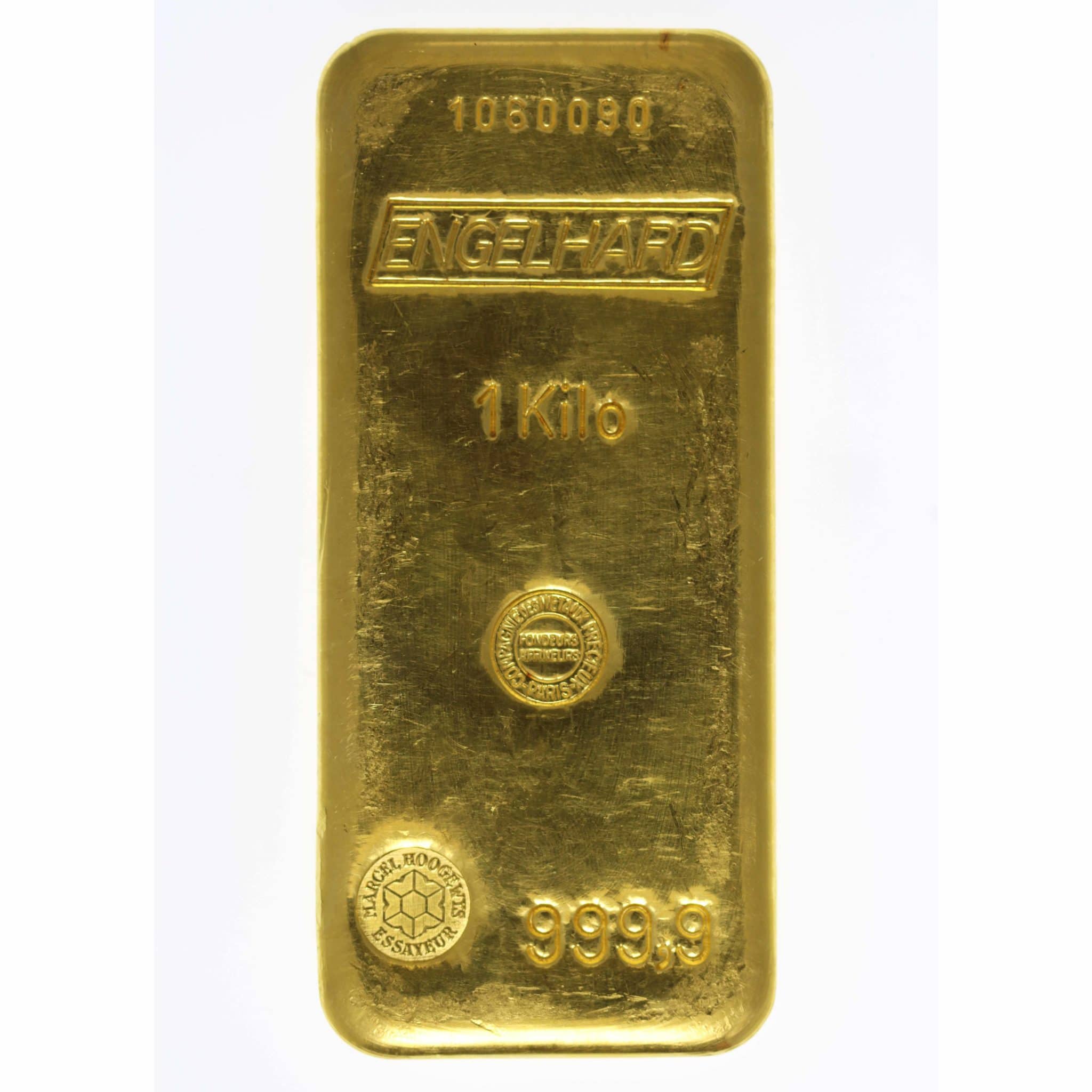 Goldbarren 1000 Gramm Engelhard