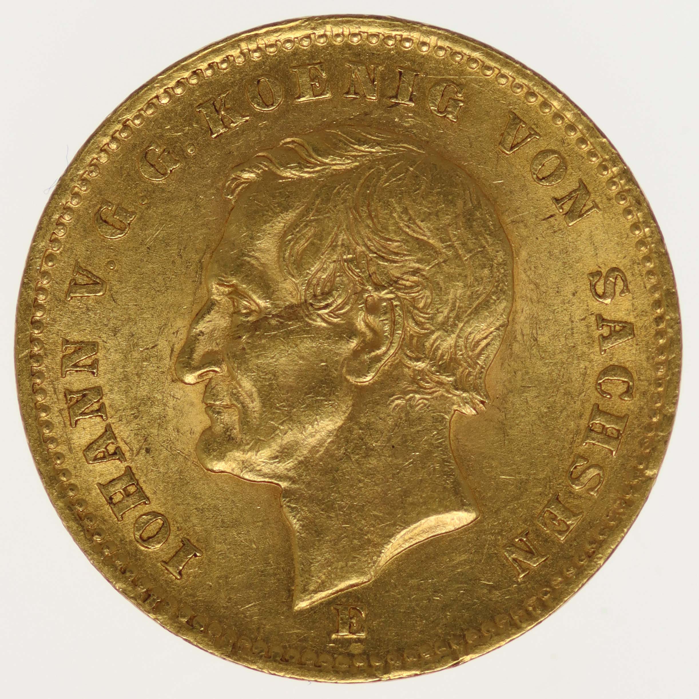 Sachsen Johann 20 Mark 1872 E