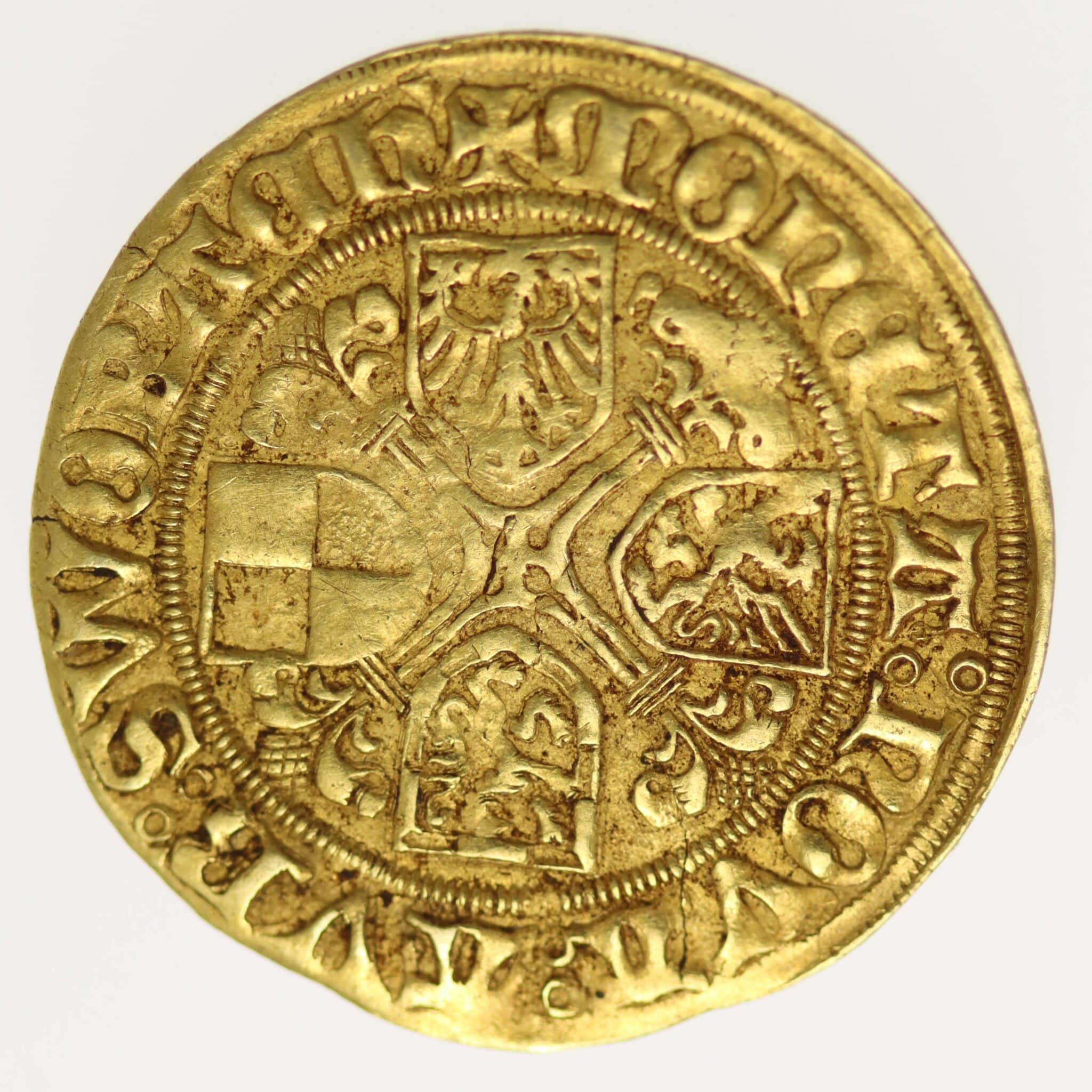 Brandenburg Franken Friedrich von Ansbach und Sigismund von Kulmbach Goldgulden o.J.