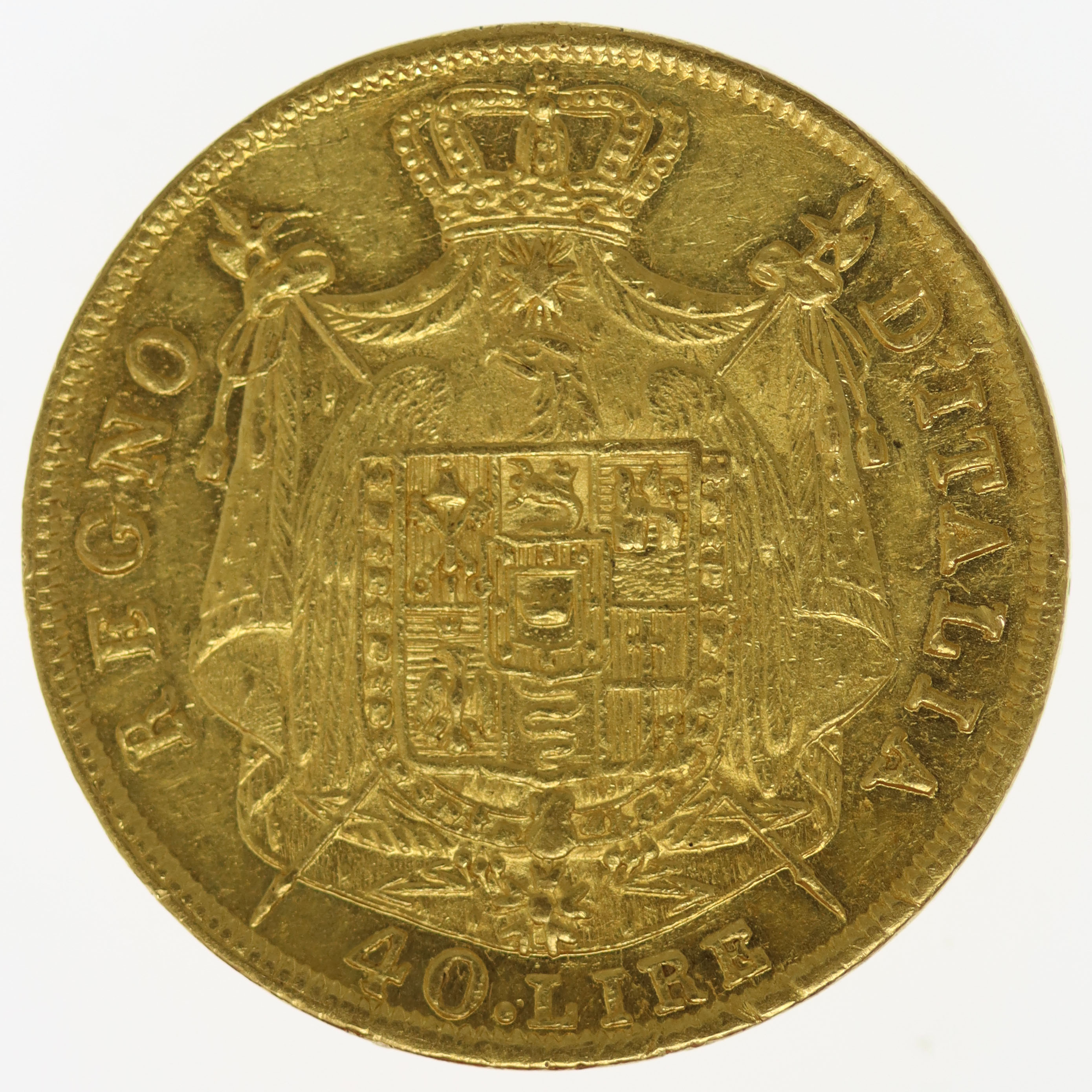 Italien Napoleon I. 40 Lire 1810 M
