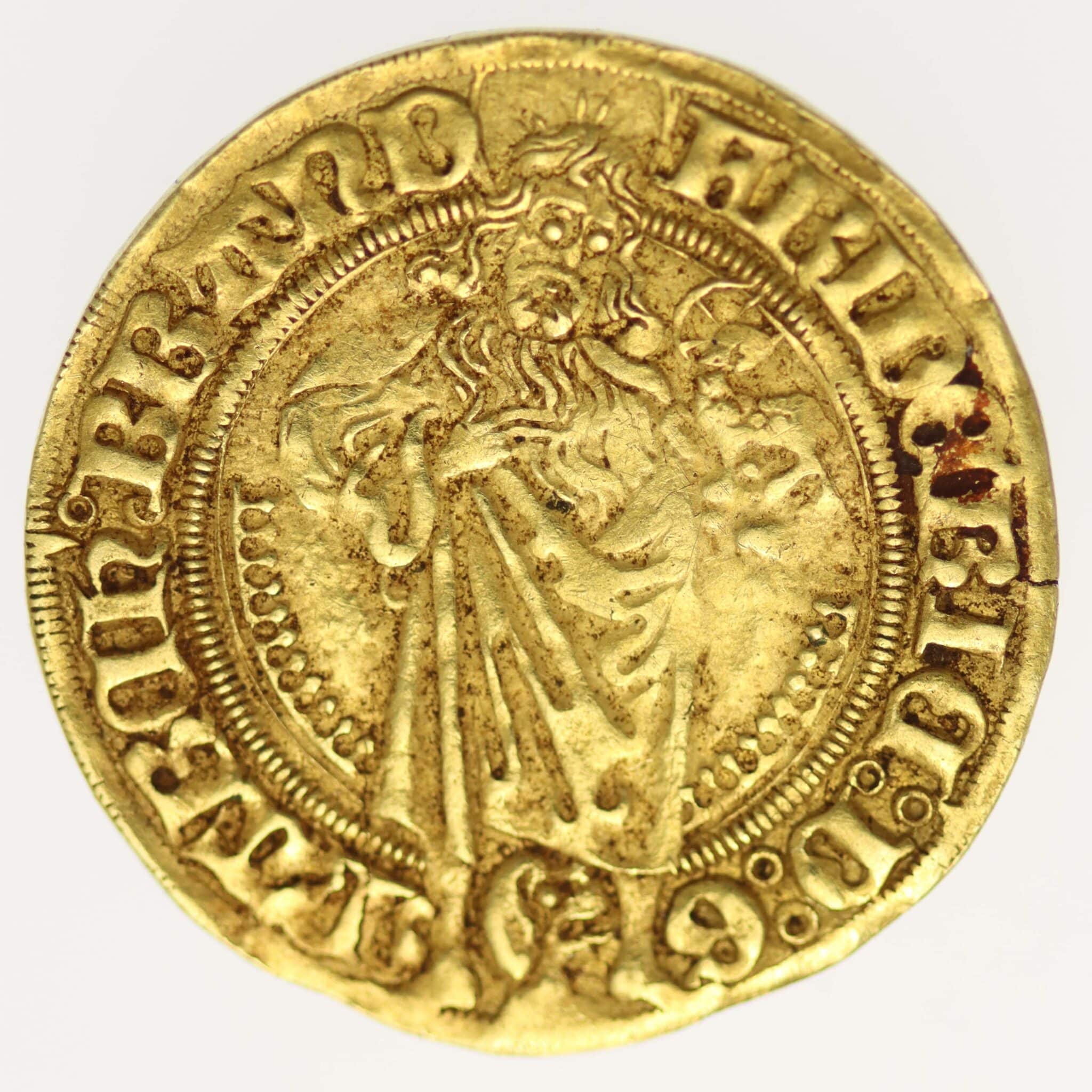 Brandenburg Franken Friedrich von Ansbach und Sigismund von Kulmbach Goldgulden o.J.
