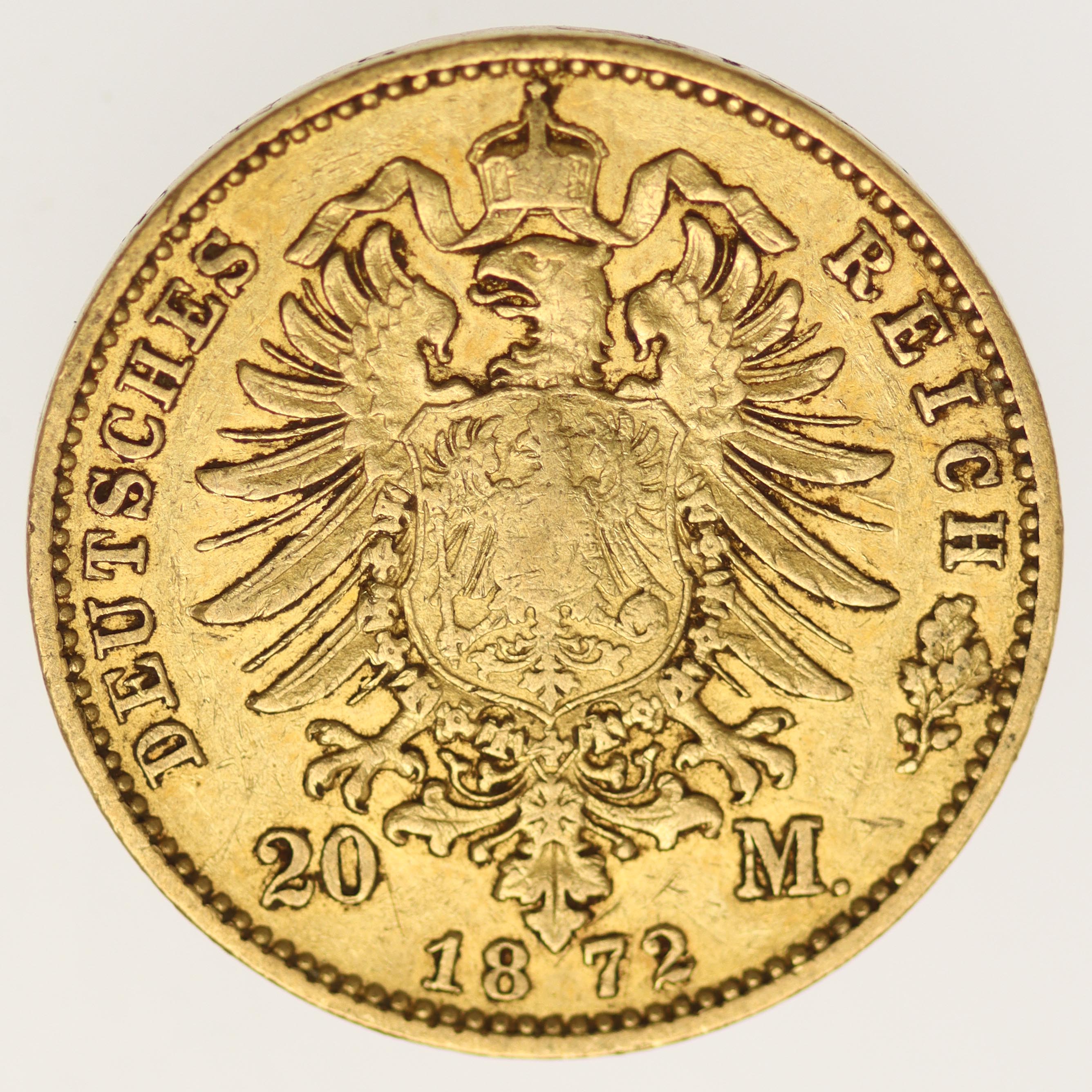 Hessen Ludwig III. 20 Mark 1872