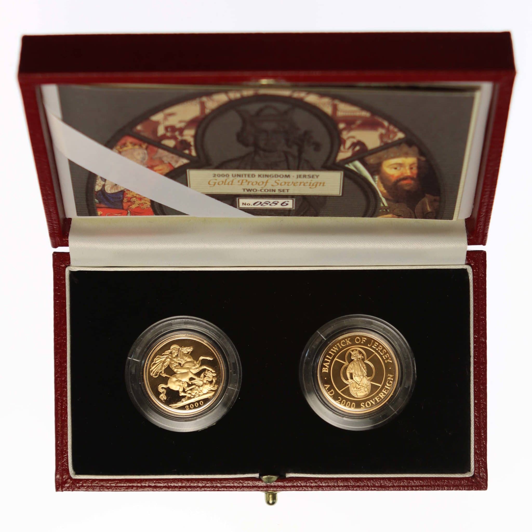 Großbritannien und Jersey Elisabeth II. Sovereign Set 2000