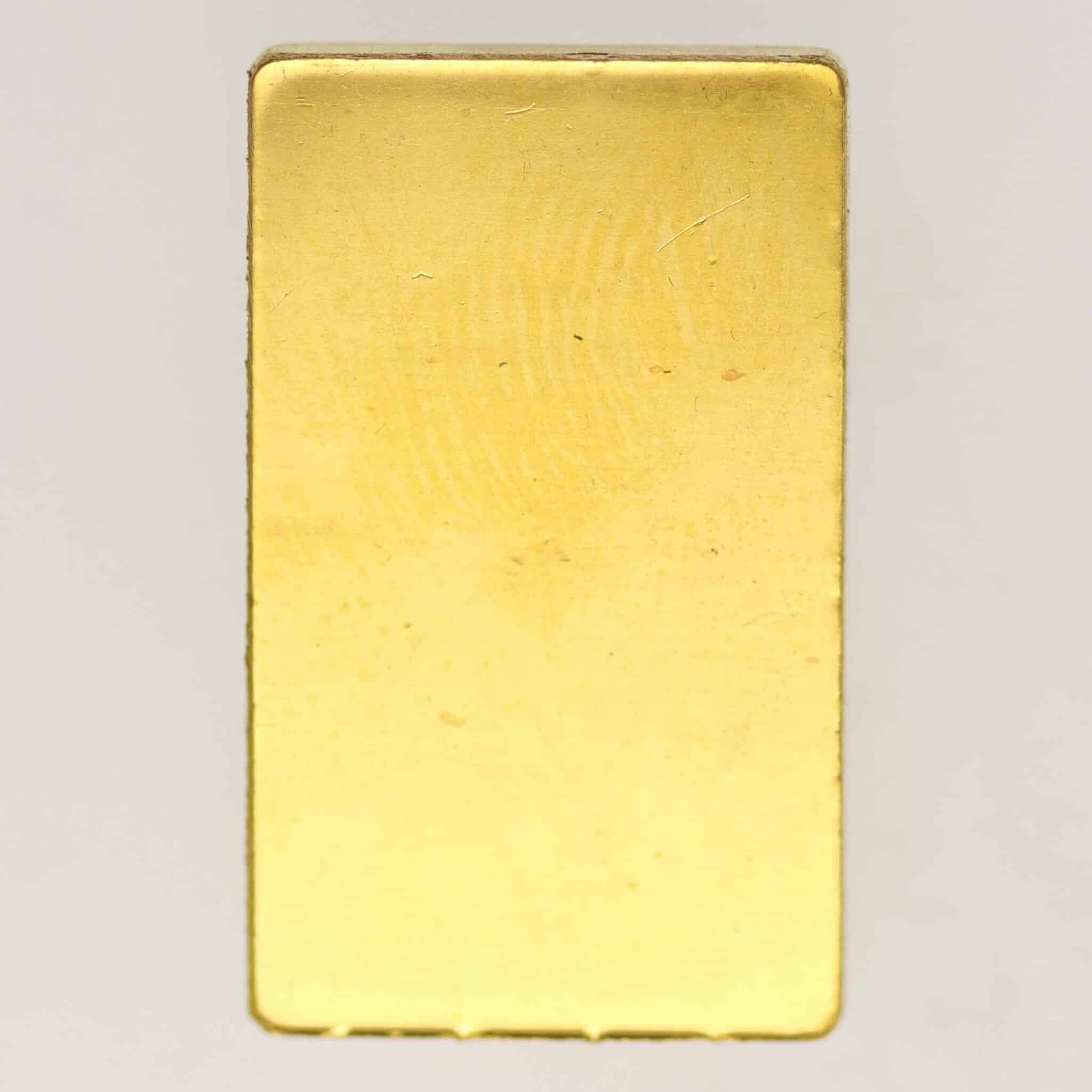 Goldbarren 20 Gramm Heraeus