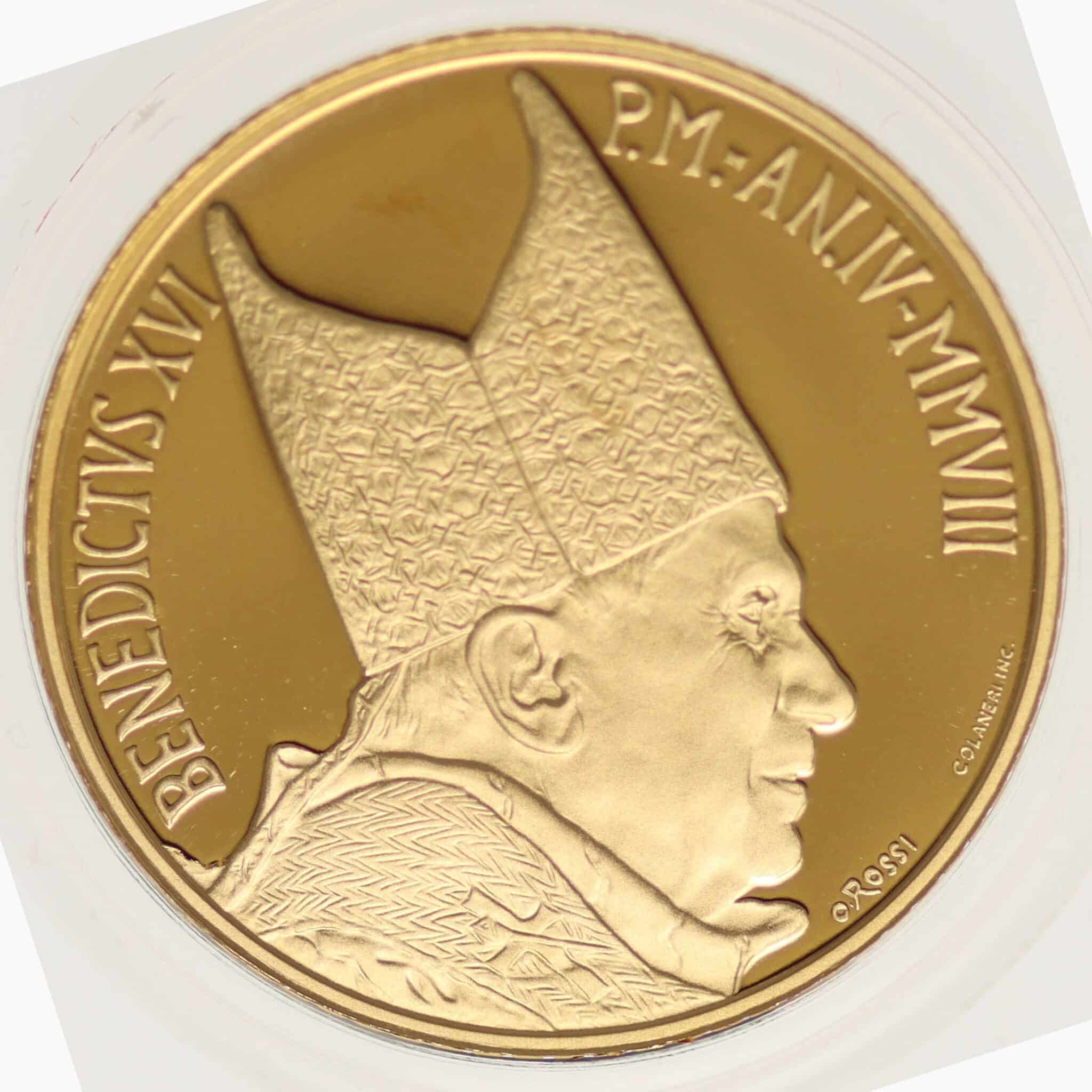 Vatikan Benedikt XVI. 20 Euro 2008
