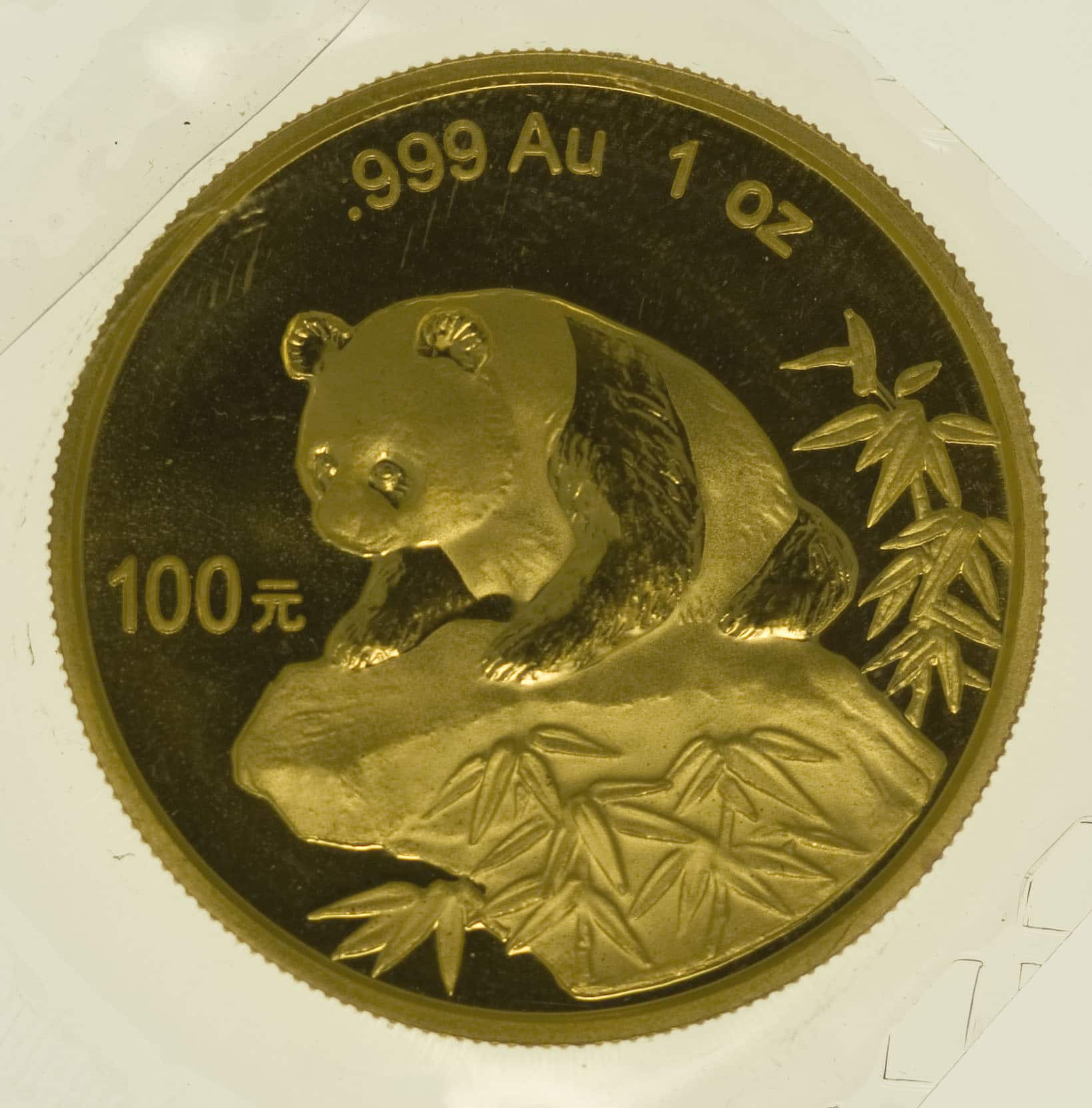 China Panda 1 Unze 1999
