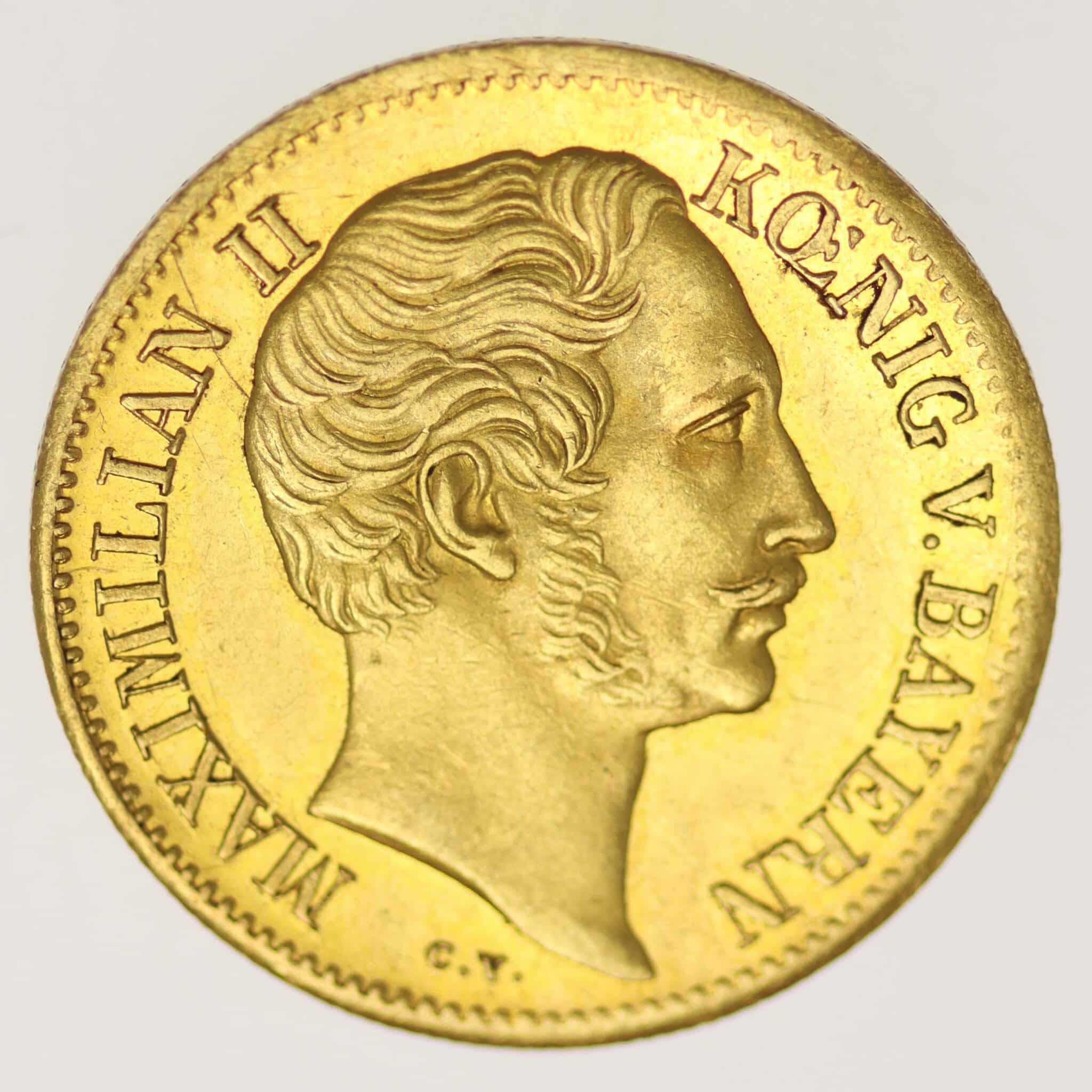 Bayern Maximilian II. Dukat 1856