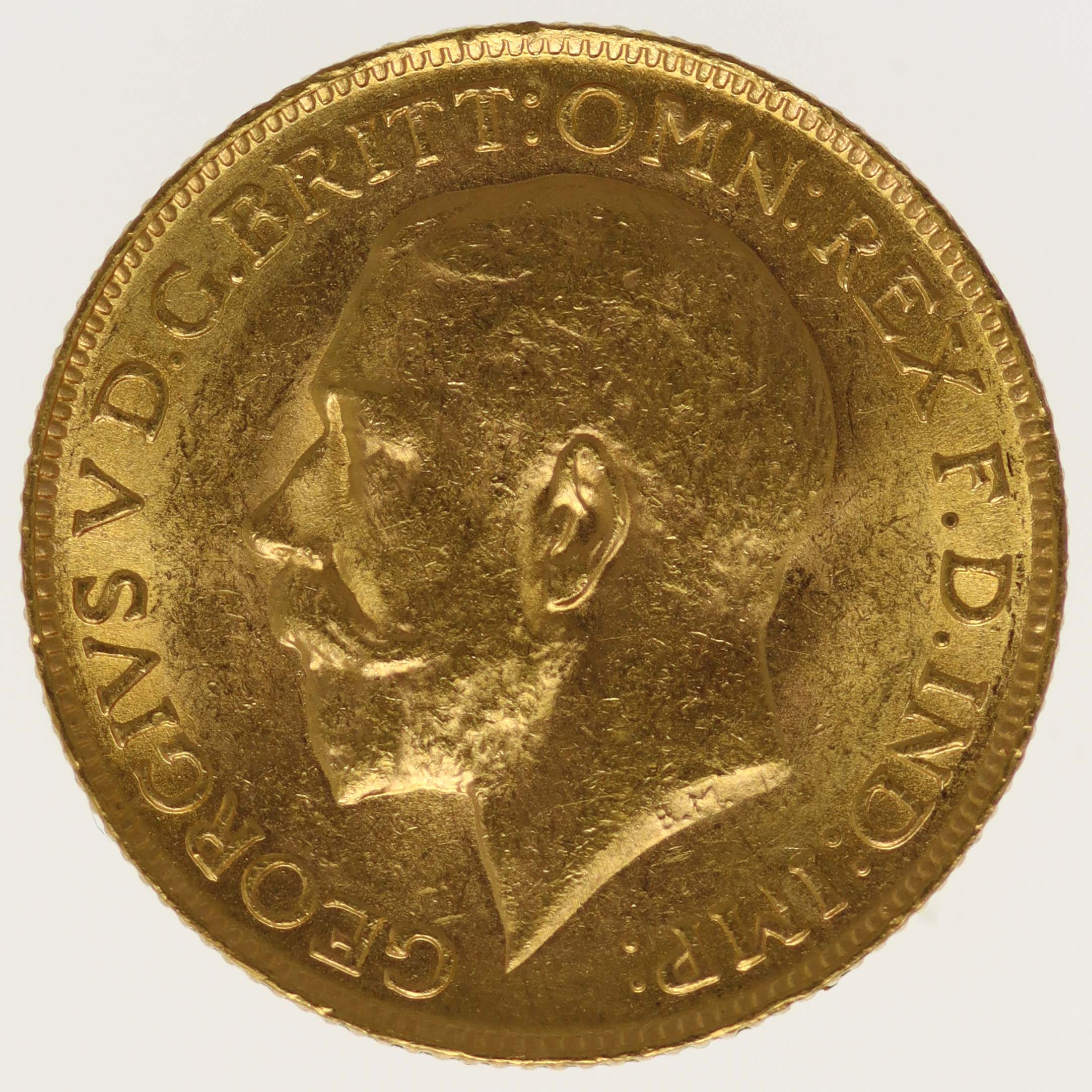 Kanada Georg V. Sovereign 1919 C