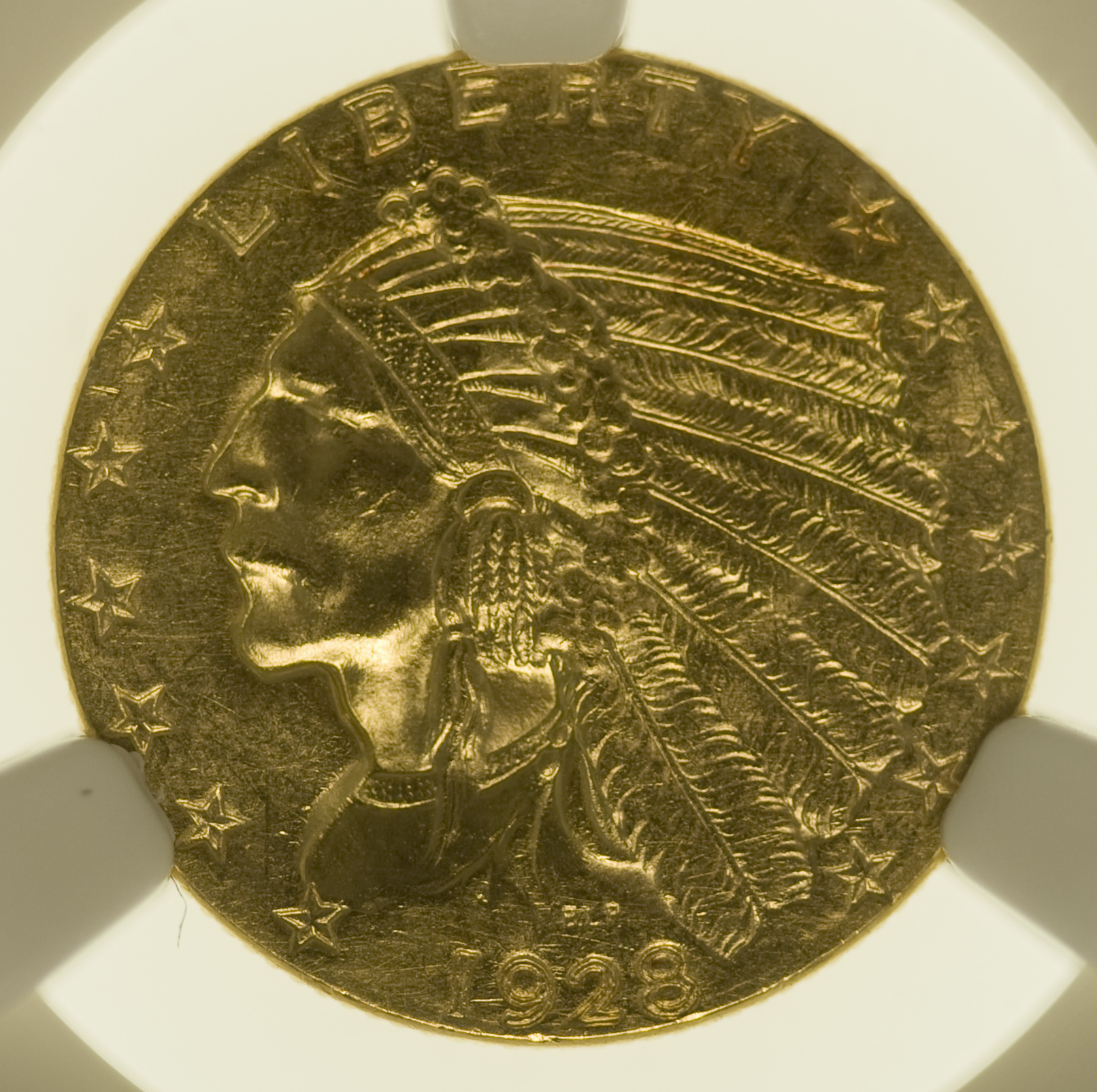 USA 2,5 Dollars 1928 Indianer