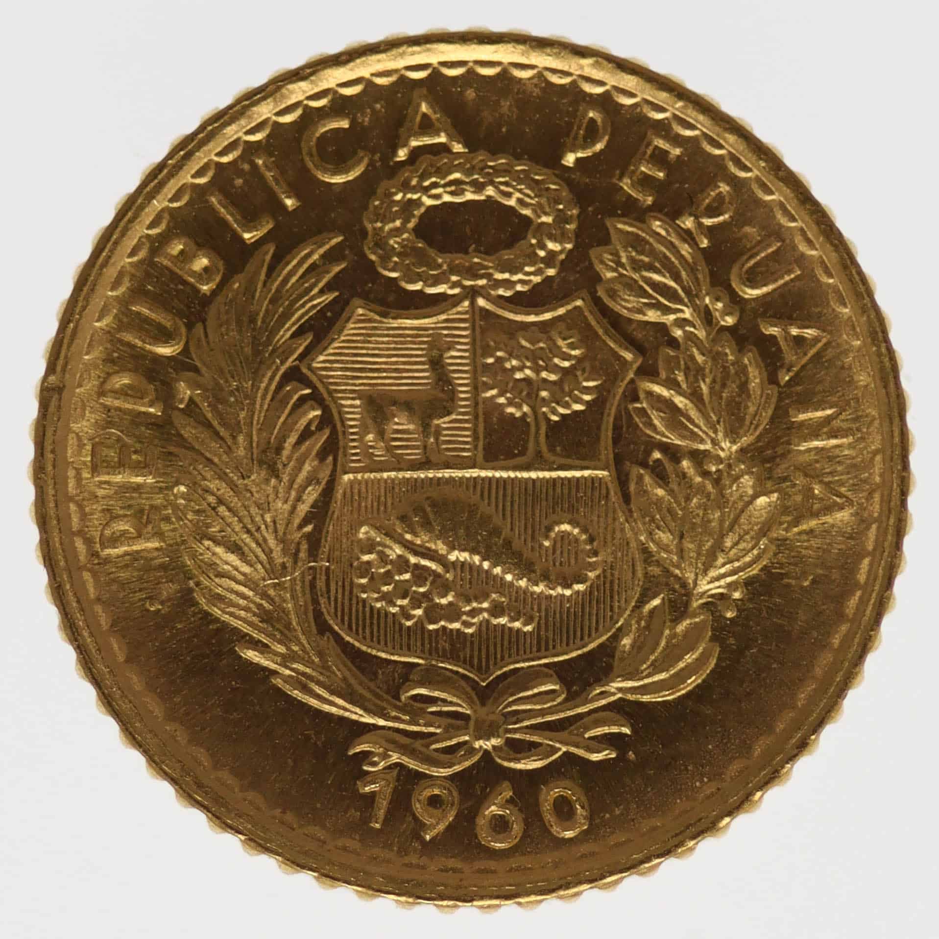 Peru 5 Soles 1960