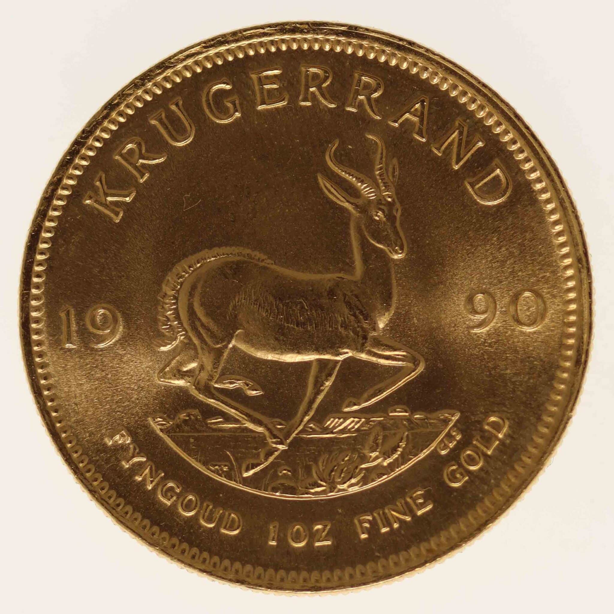 Südafrika Krügerrand 1 Unze 1990