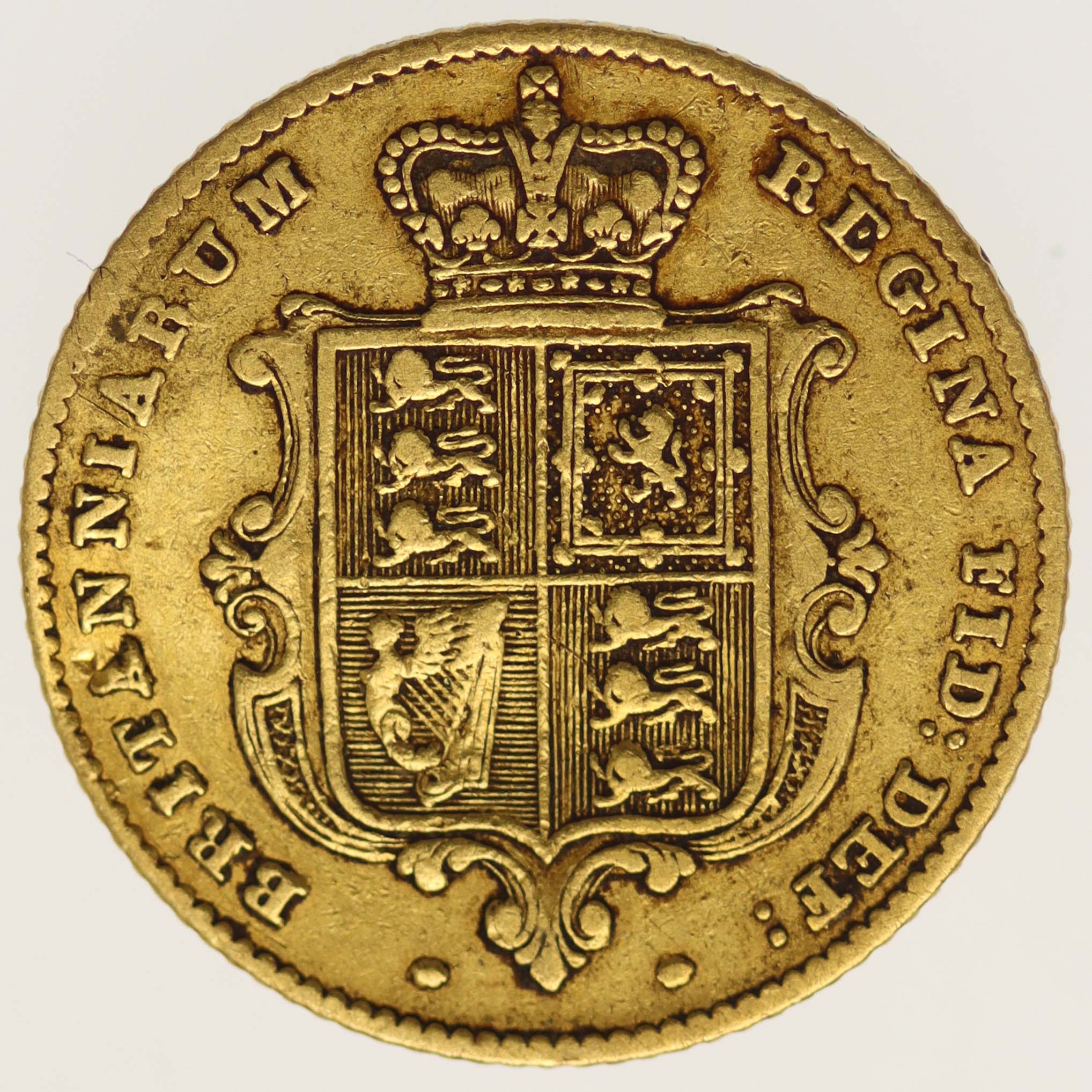 Großbritannien Victoria 1/2 Pfund Sovereign 1853