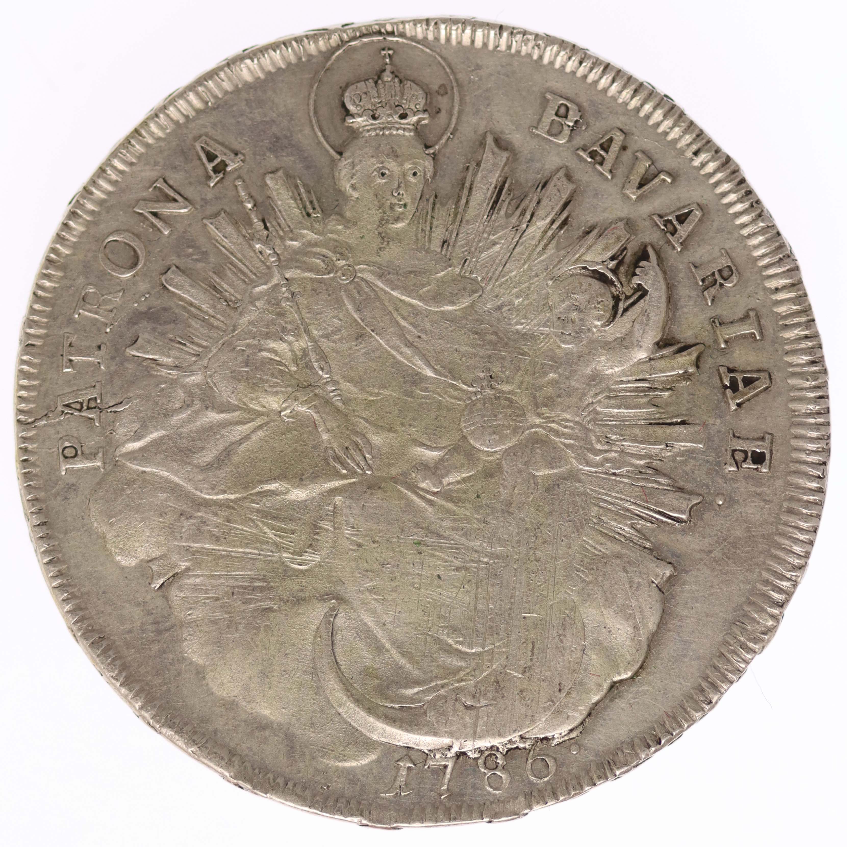 Bayern Karl Theodor Konventionstaler 1786